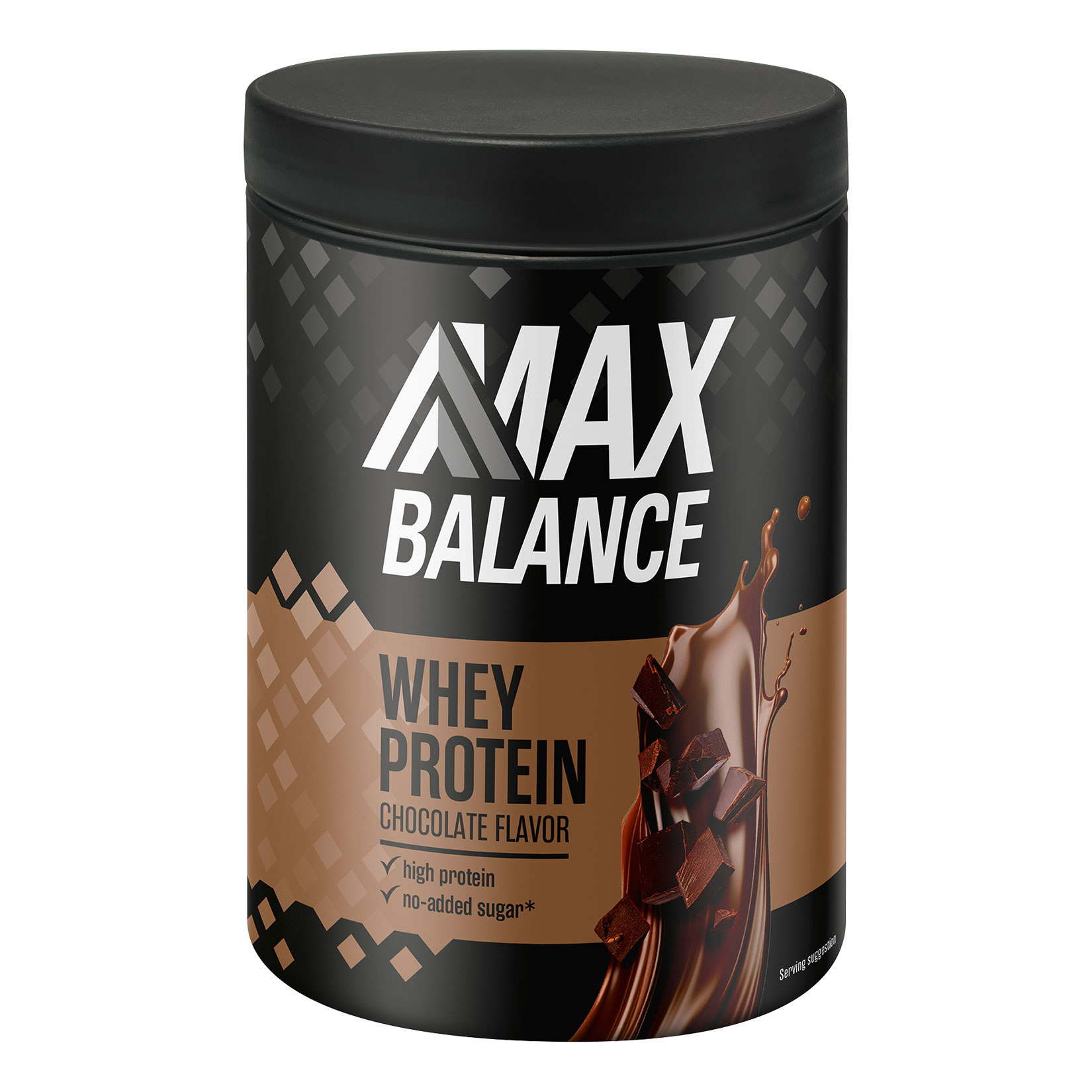 Max Balance Whey Protein Schoko 300 g - Bild 1
