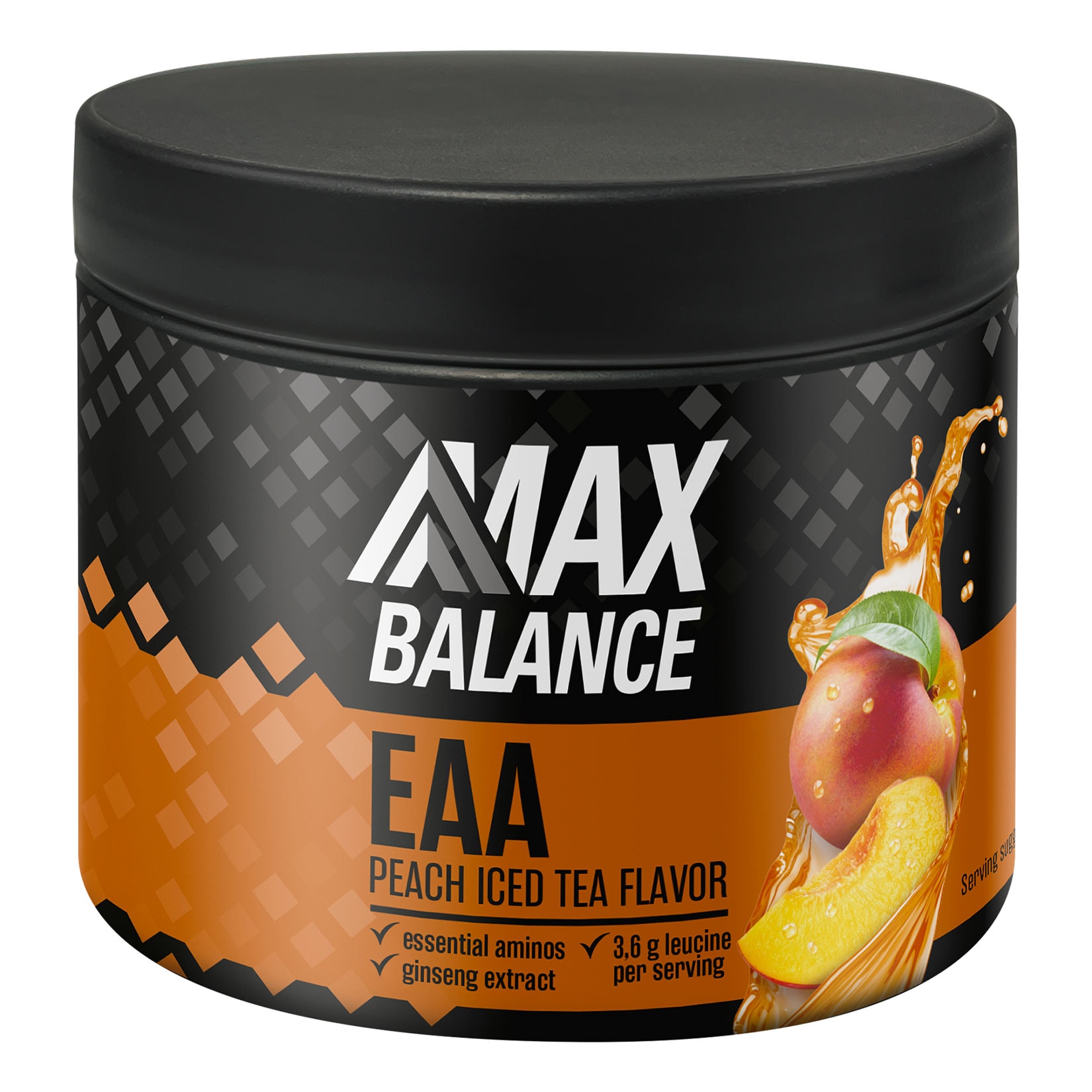 Max Balance EAA Eistee Pfirsich 250 g - Bild 1