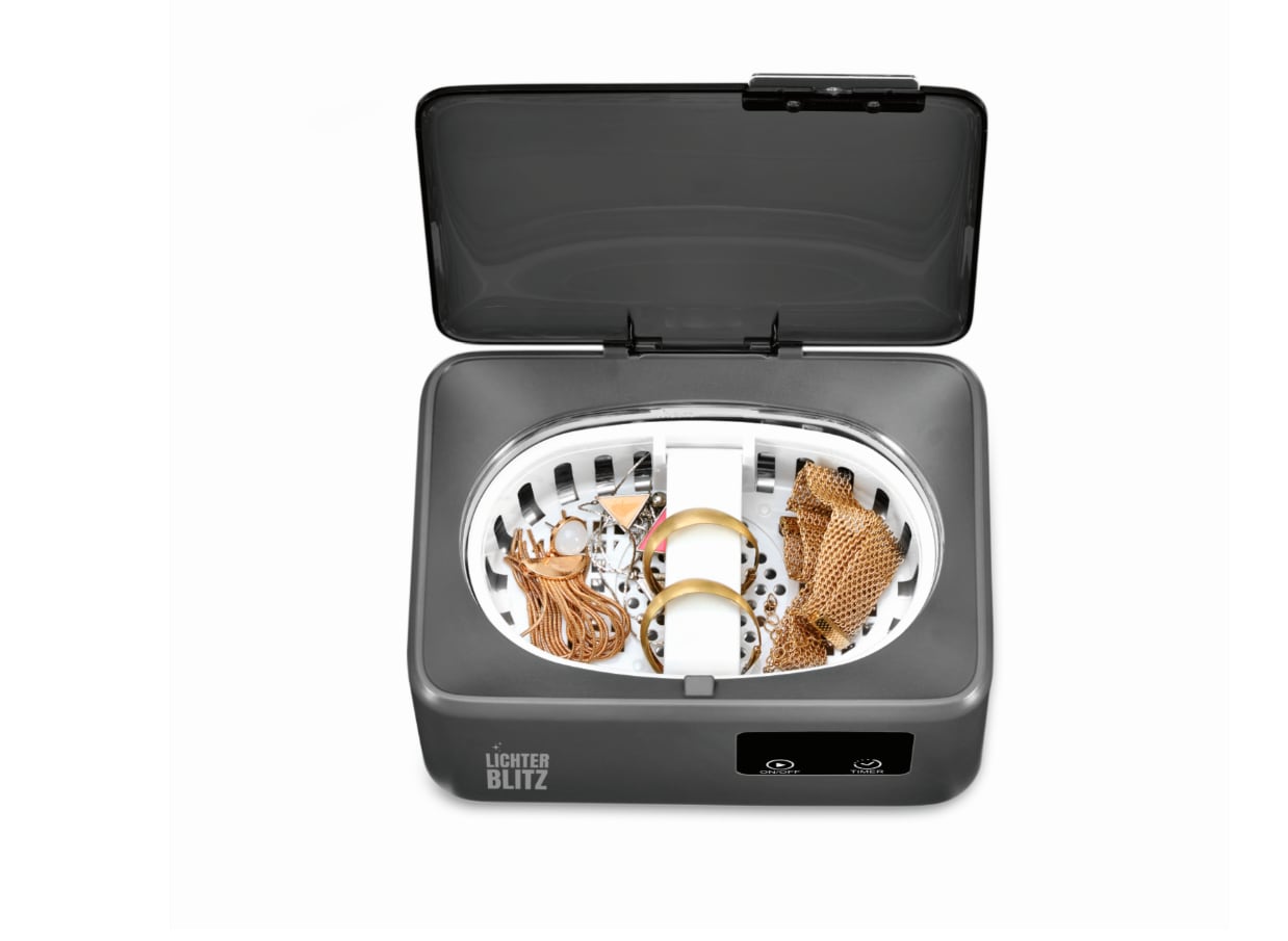 Lichterblitz Ultraschall-Reinigungsger&auml;t 50W grau - Bild 1