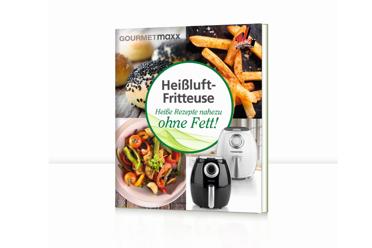 GOURMETmaxx Buch Hei&szlig;luft-Fritteuse - Bild 1