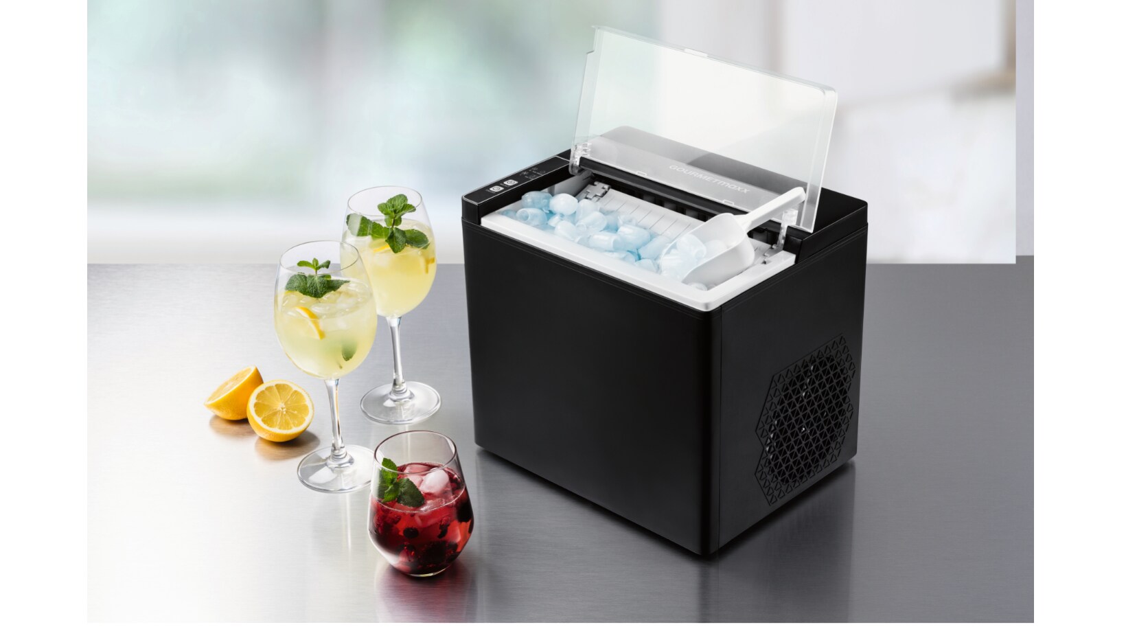 Eiswürfelbereiter 150W schwarz
