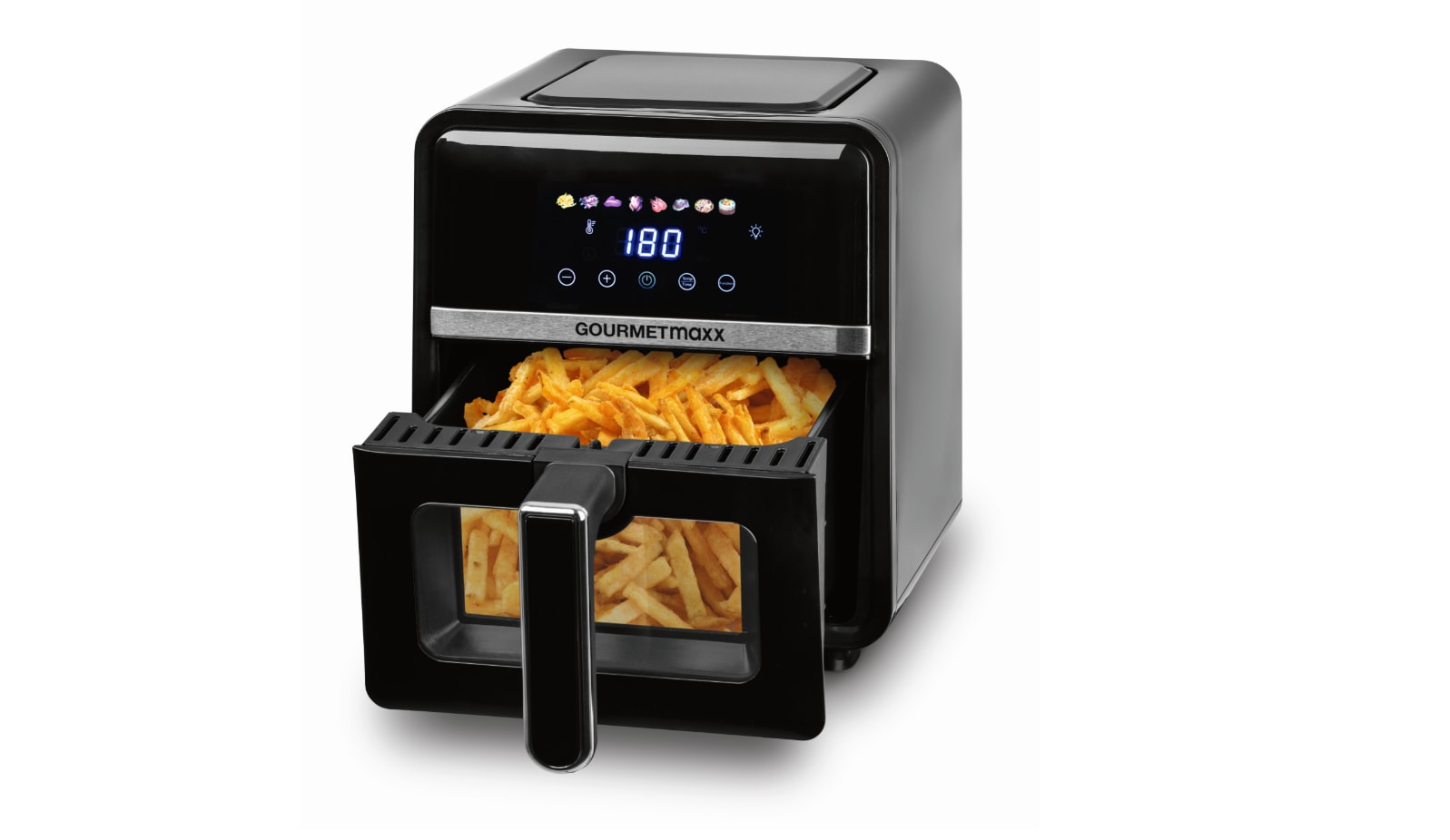 GOURMETmaxx Hei&szlig;luft-Fritteuse Digital 5l 1400W - Bild 1