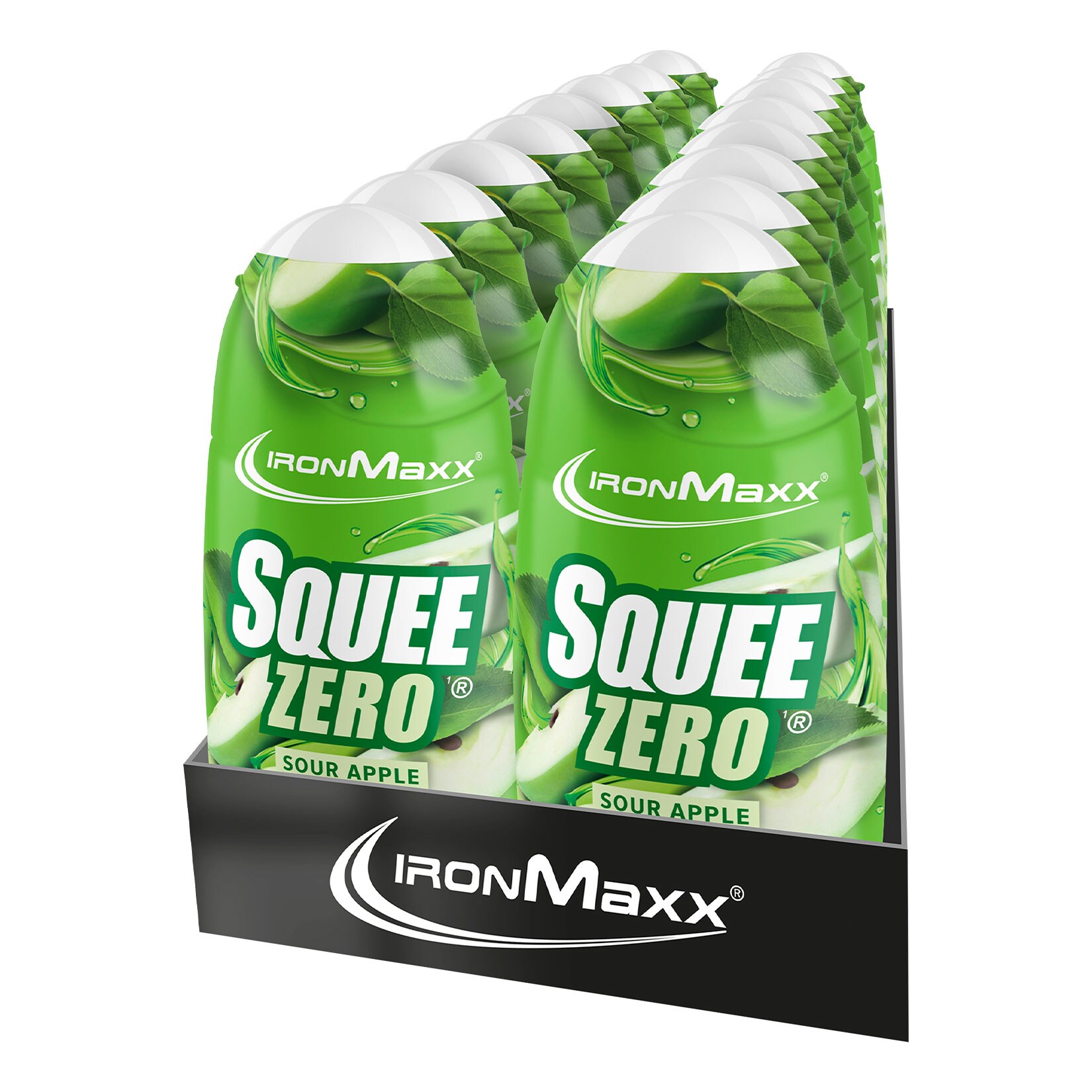 IronMaxx Squee Zero Sour Apple Flavour 65 ml, 16er Pack - Bild 1