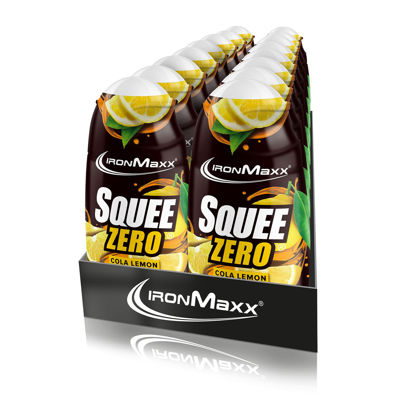 IronMaxx Squee Zero Cola Lemon Flavour 65 ml, 16er Pack - Bild 1