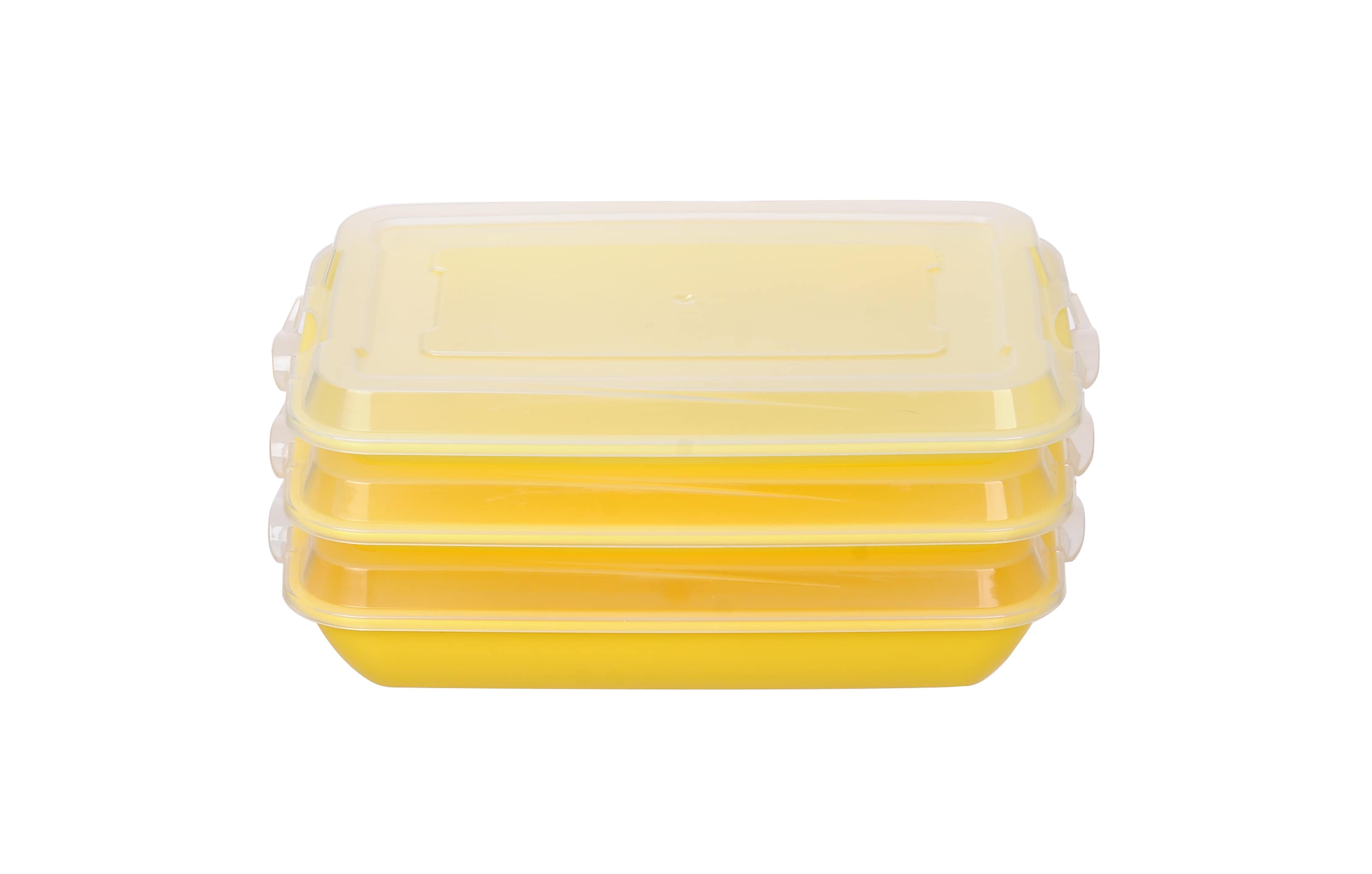 Kitchen Club Aufschnittboxen 3er gelb - Bild 1