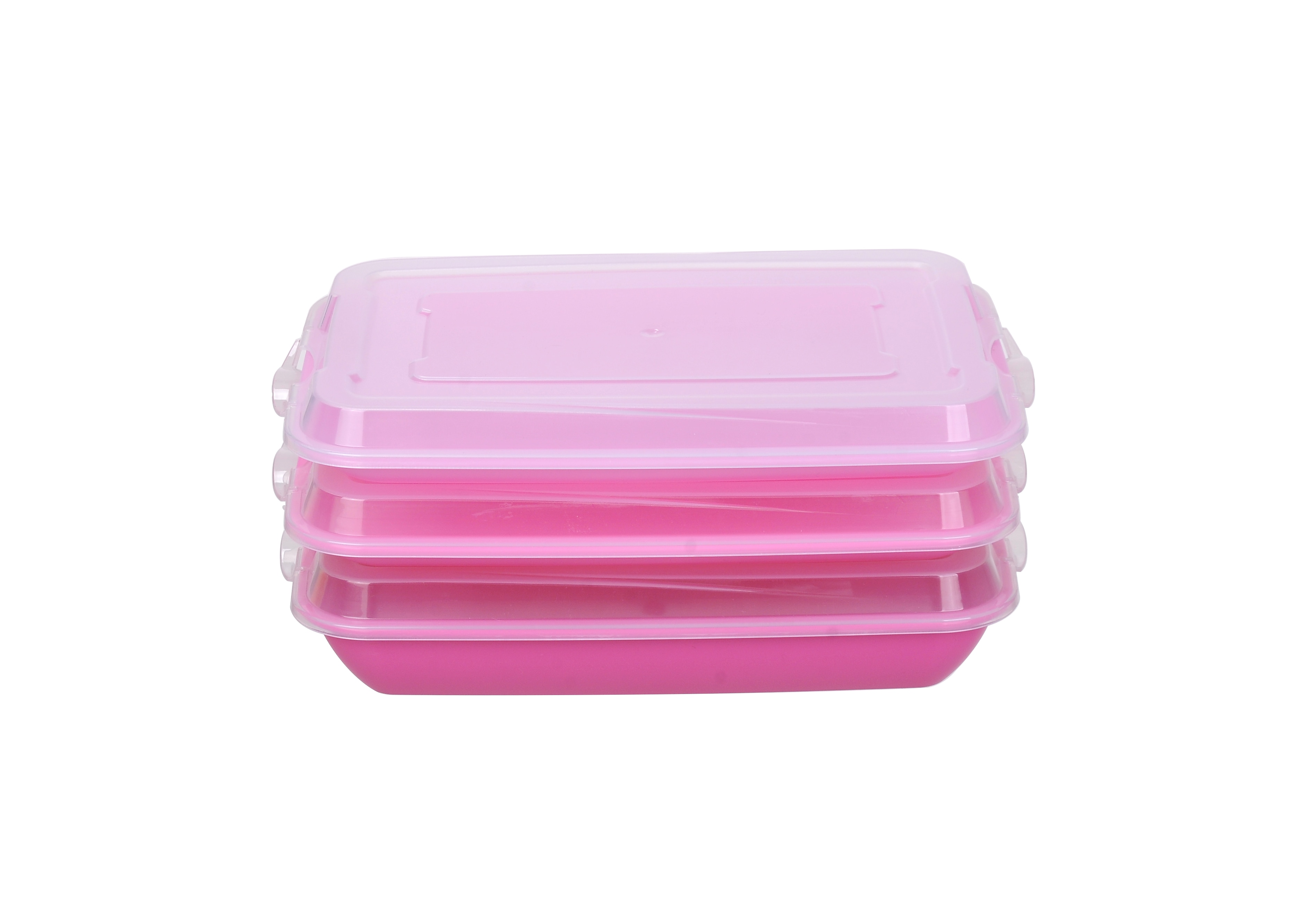 Kitchen Club Aufschnittboxen 3er pink - Bild 1