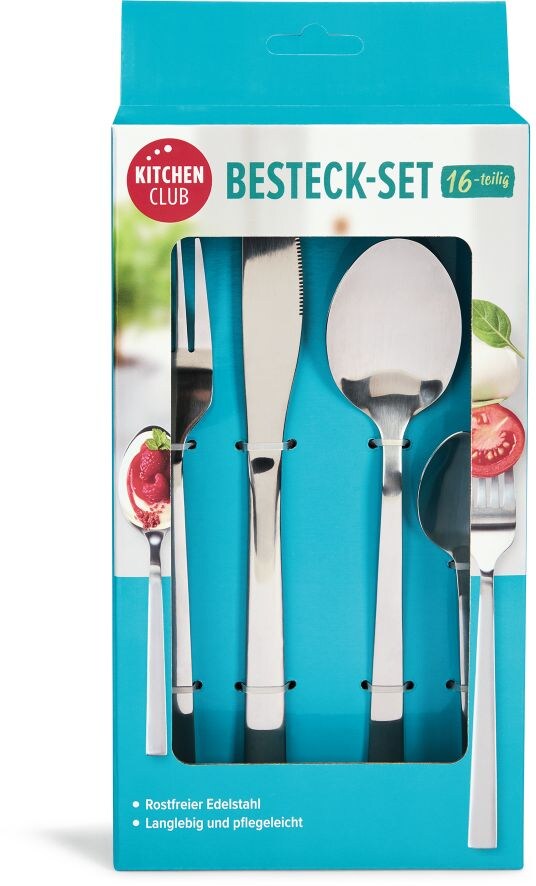 Besteckset 16-teilig