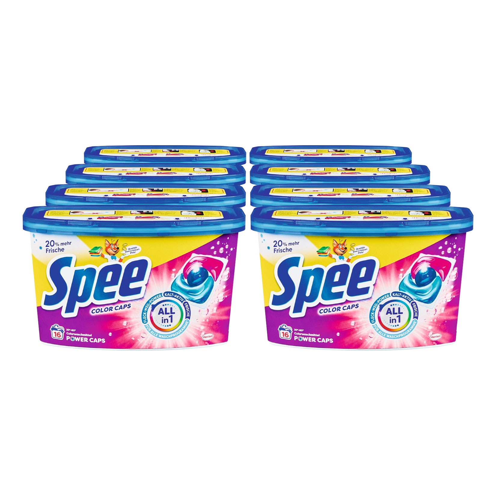 Spee Power Caps Color 16 WL, 8er Pack - Bild 1