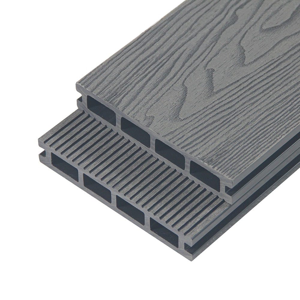 HOME DELUXE  WPC Terrassendielen SAMANA PREMIUM Komplettset - Anthrazit 2m&sup2; - Bild 1