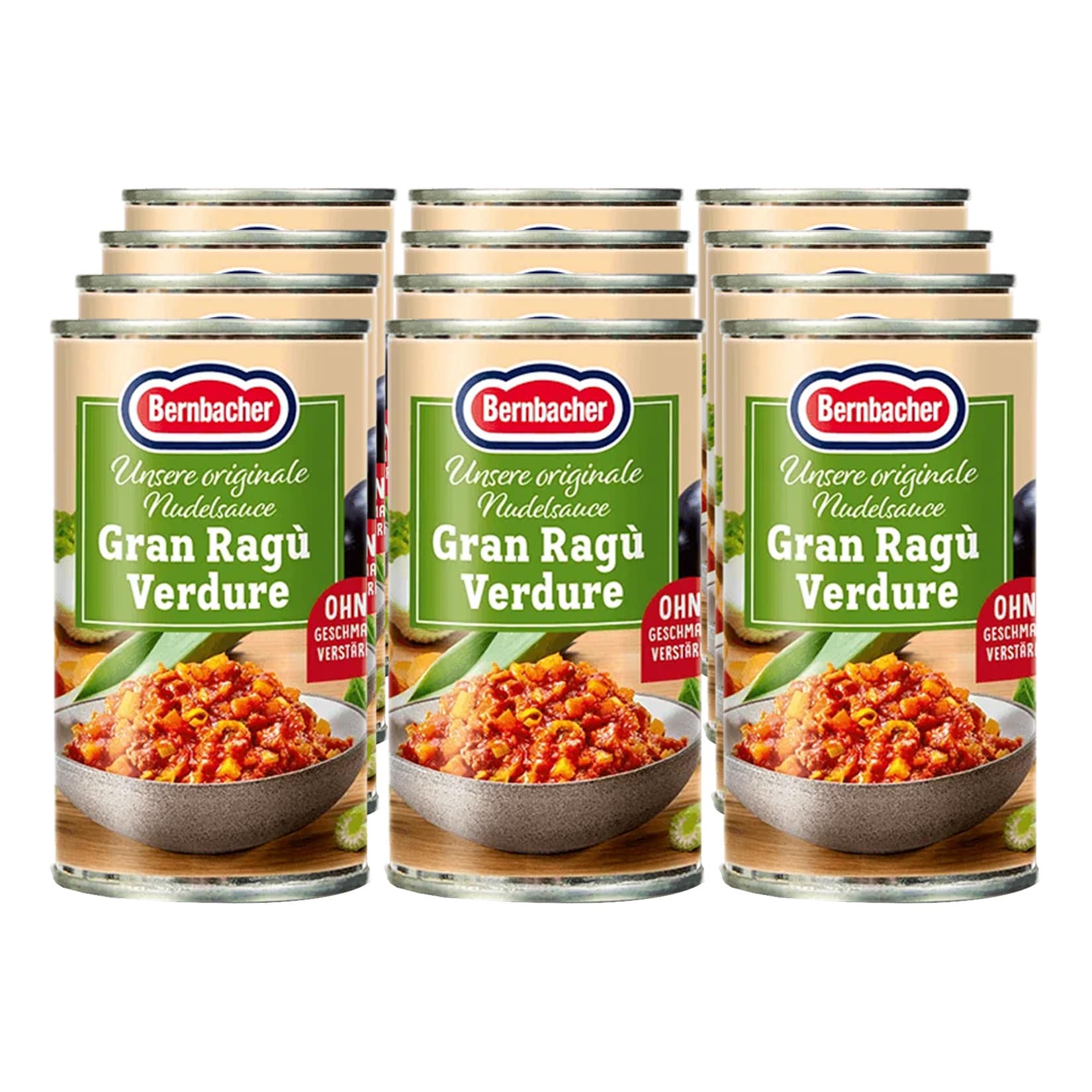 Bernbacher Sauce Gran Ragu Verdure 170 ml, 12er Pack - Bild 1