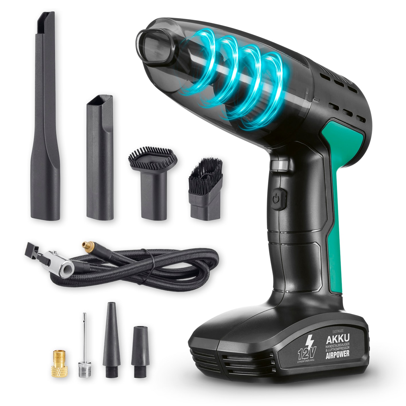 EASYmaxx Akku Handsauger und Luftkompressor AirPower - Bild 1