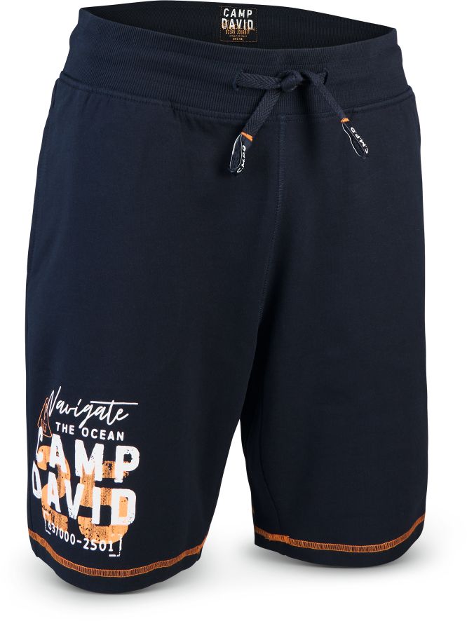 Camp David Sweat Short Gr. XL navy - Bild 1