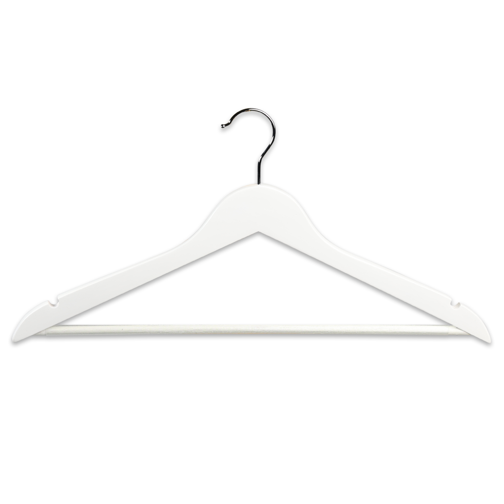 Formkleiderb&uuml;gel, 8er Pack, FSC, wei&szlig; - Bild 1