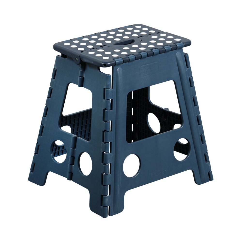 Sitzhocker, faltbar, blau - Bild 1