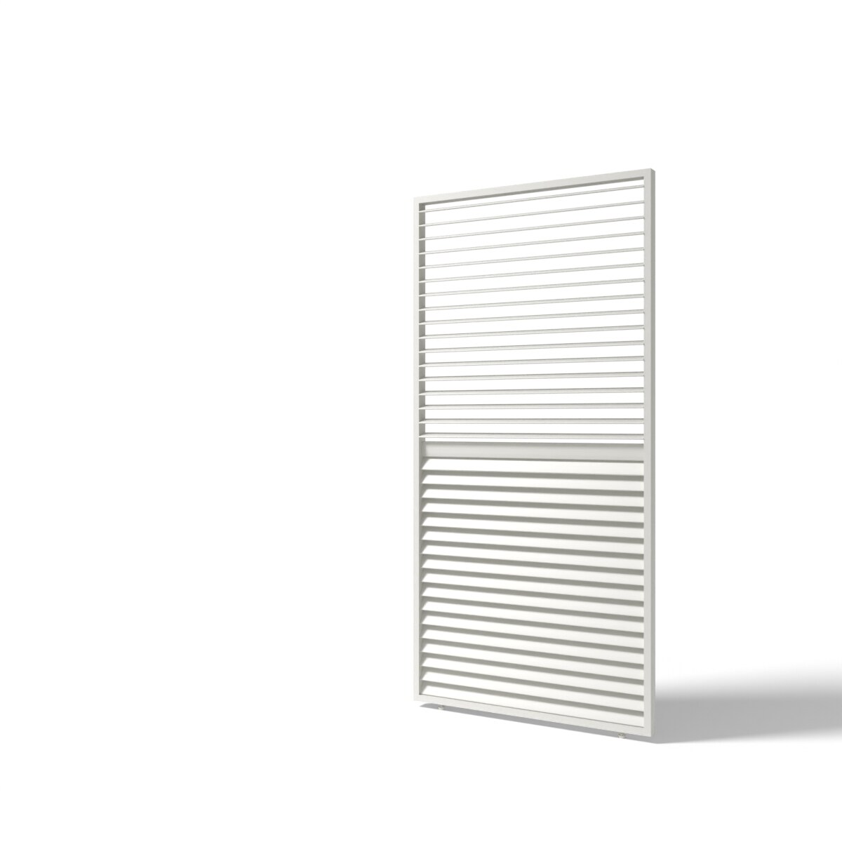 Pergoline Paneel Horizontal 1,23 M weiss verstellbar