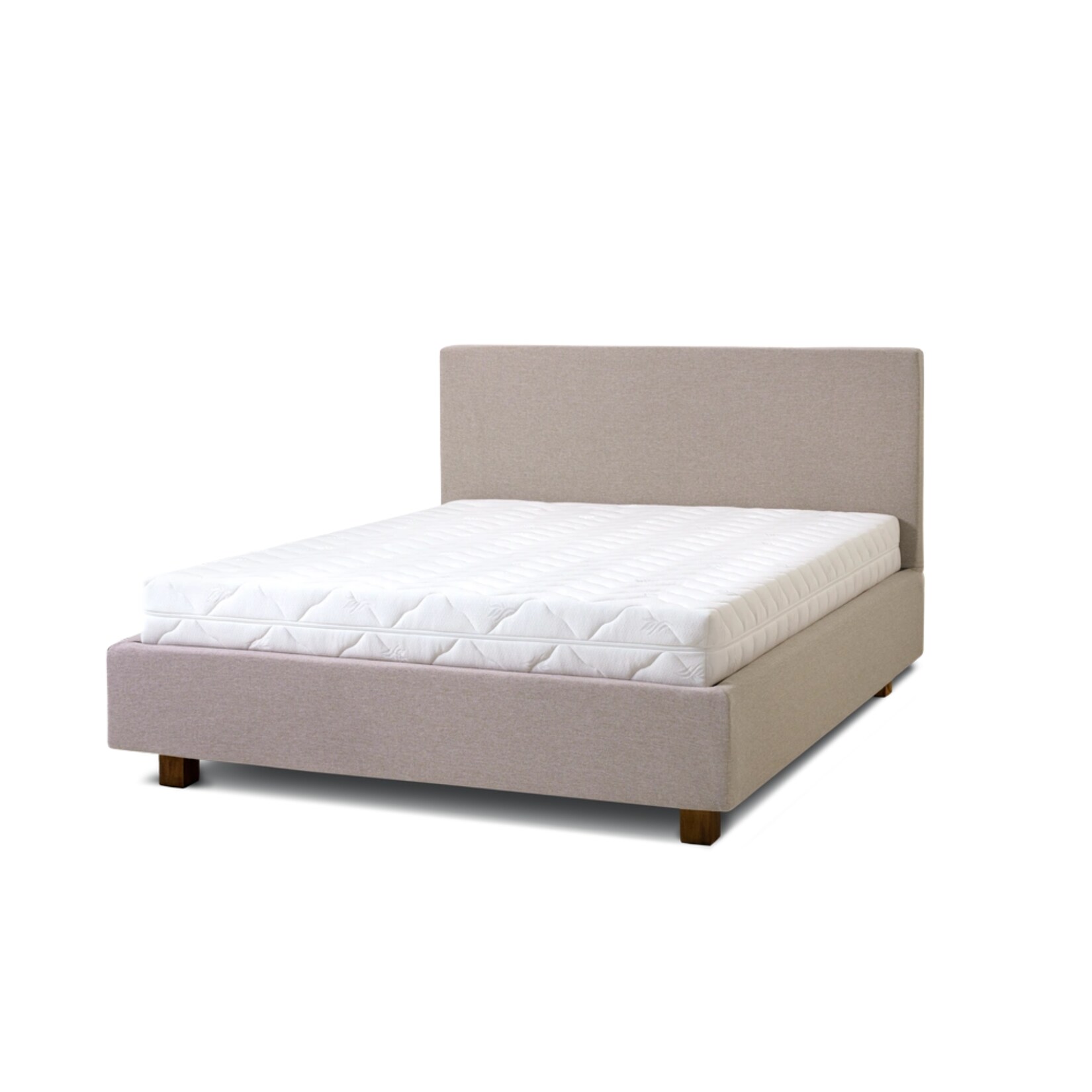 Letti Moderni Polsterbett Puro 180x200 in Siena Beige