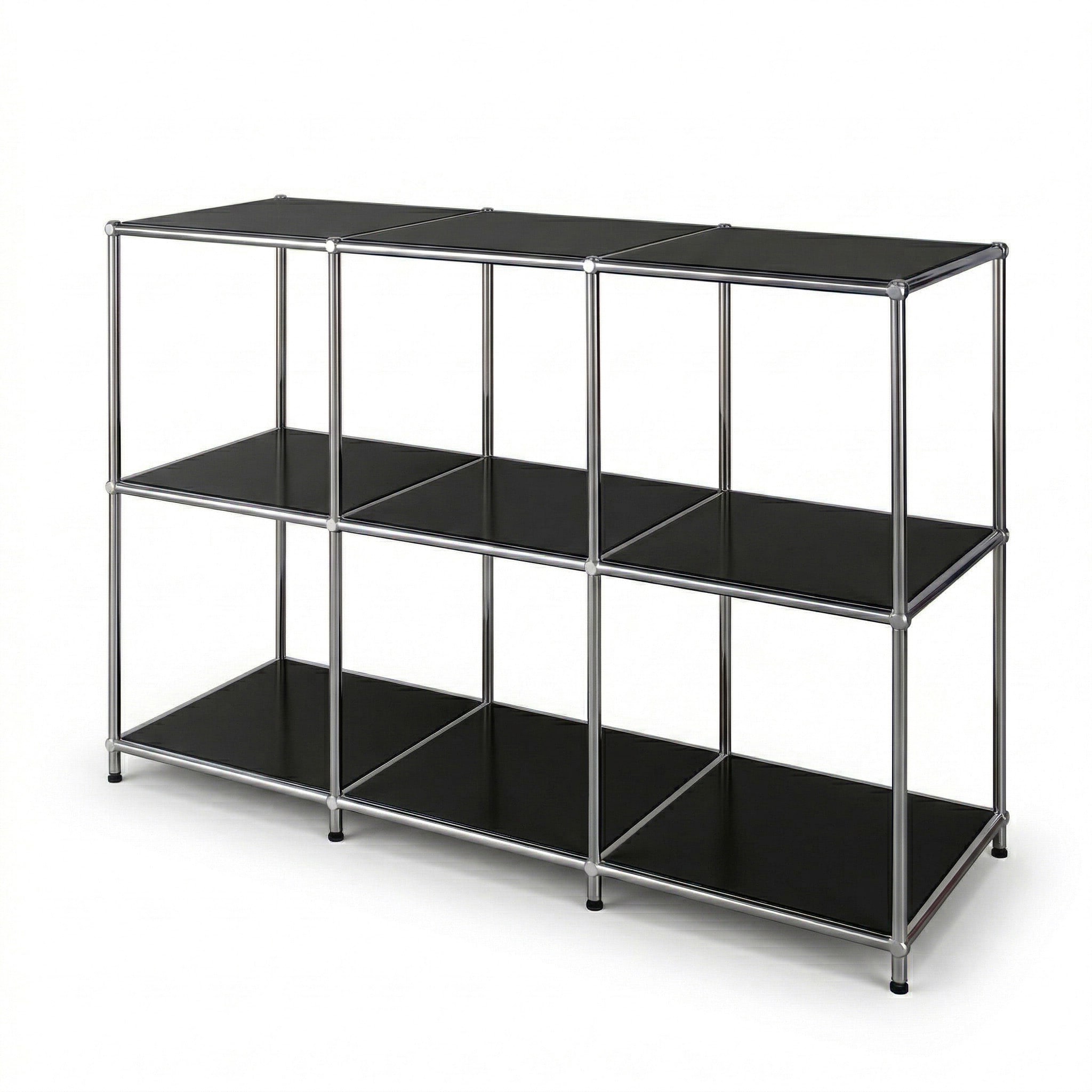 Floordirekt Metallregal | Concept Epure MK-018 | Offenes Standregal mit 3 Ablagen - Bild 1