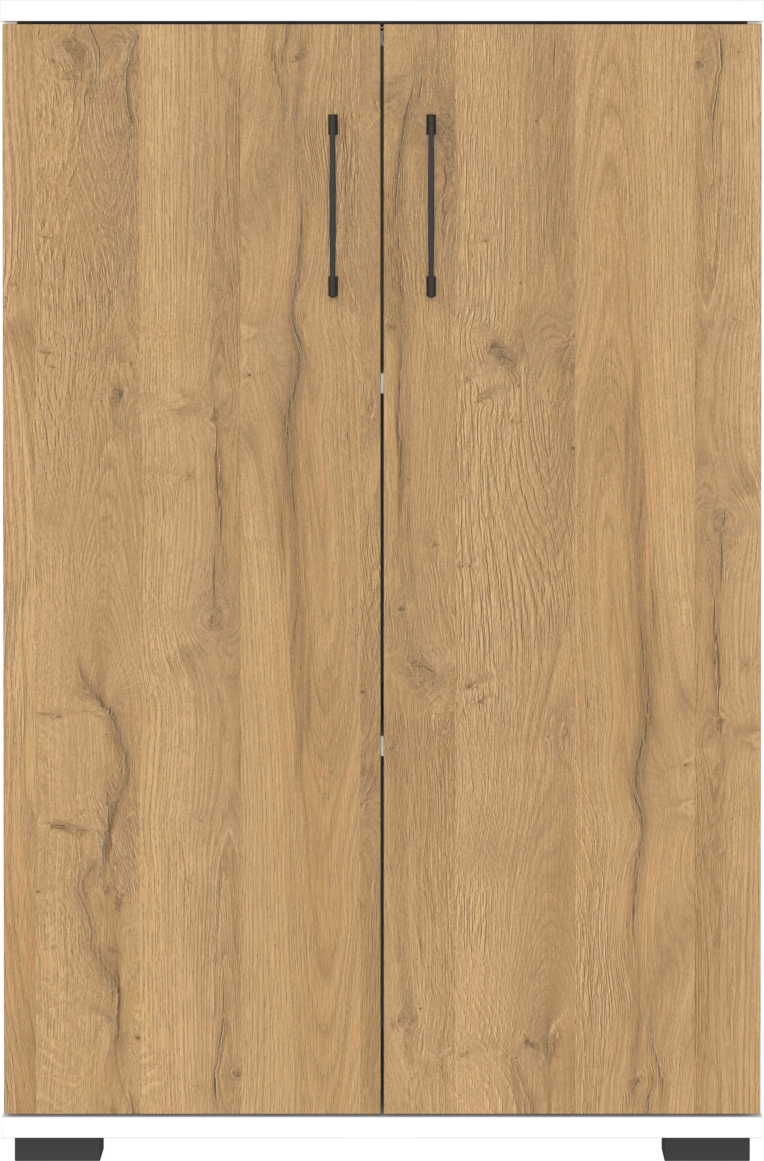 Germania Aktenschrank 4247-559 GW-Profi, Eiche-Nb., mit Metallgriffen, 80 x 123 x 40 cm (BxHxT) - Bild 1