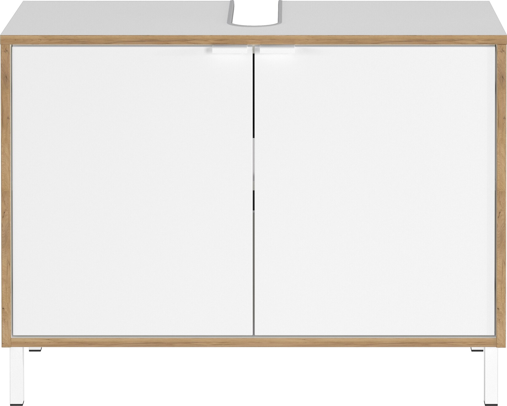 Tchibo - Waschbeckenunterschrank »Namsos 5000« - 80x34x60cm - braun -