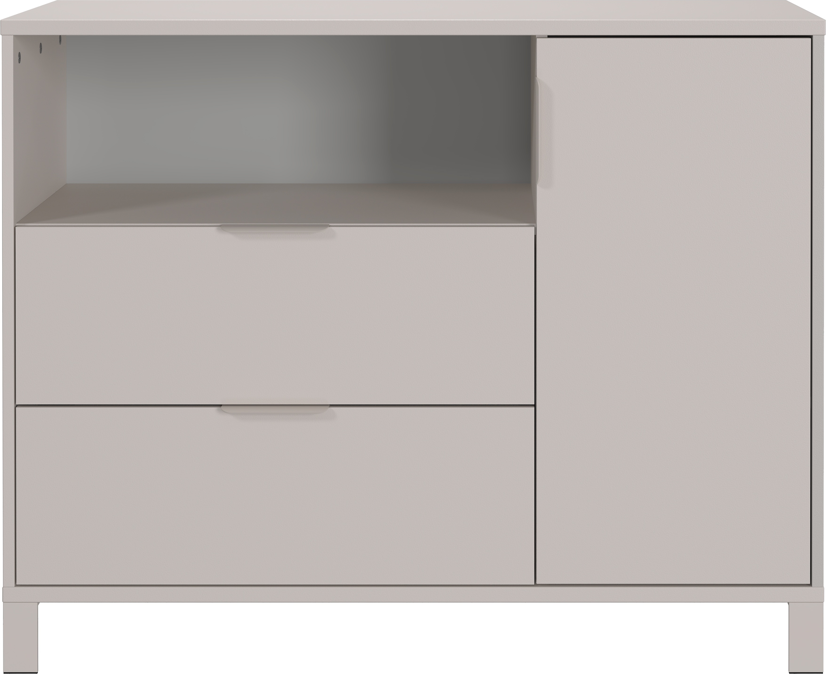 Germania Kommode breit 7010-572 GW-Alkmaar, in Kaschmir, Schubladen- und T&uuml;ren mit soft-close, GS-zertifiziert, 115 x 92 x 54 cm (BxHxT) - Bild 1