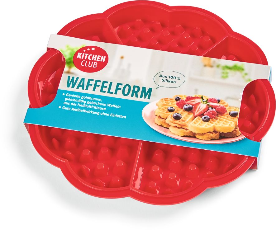 Kitchen Club Airfryer Zubeh&ouml;r Waffelform - Bild 1