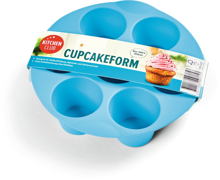Kitchen Club Airfryer Zubeh&ouml;r Cupcakeform - Bild 1