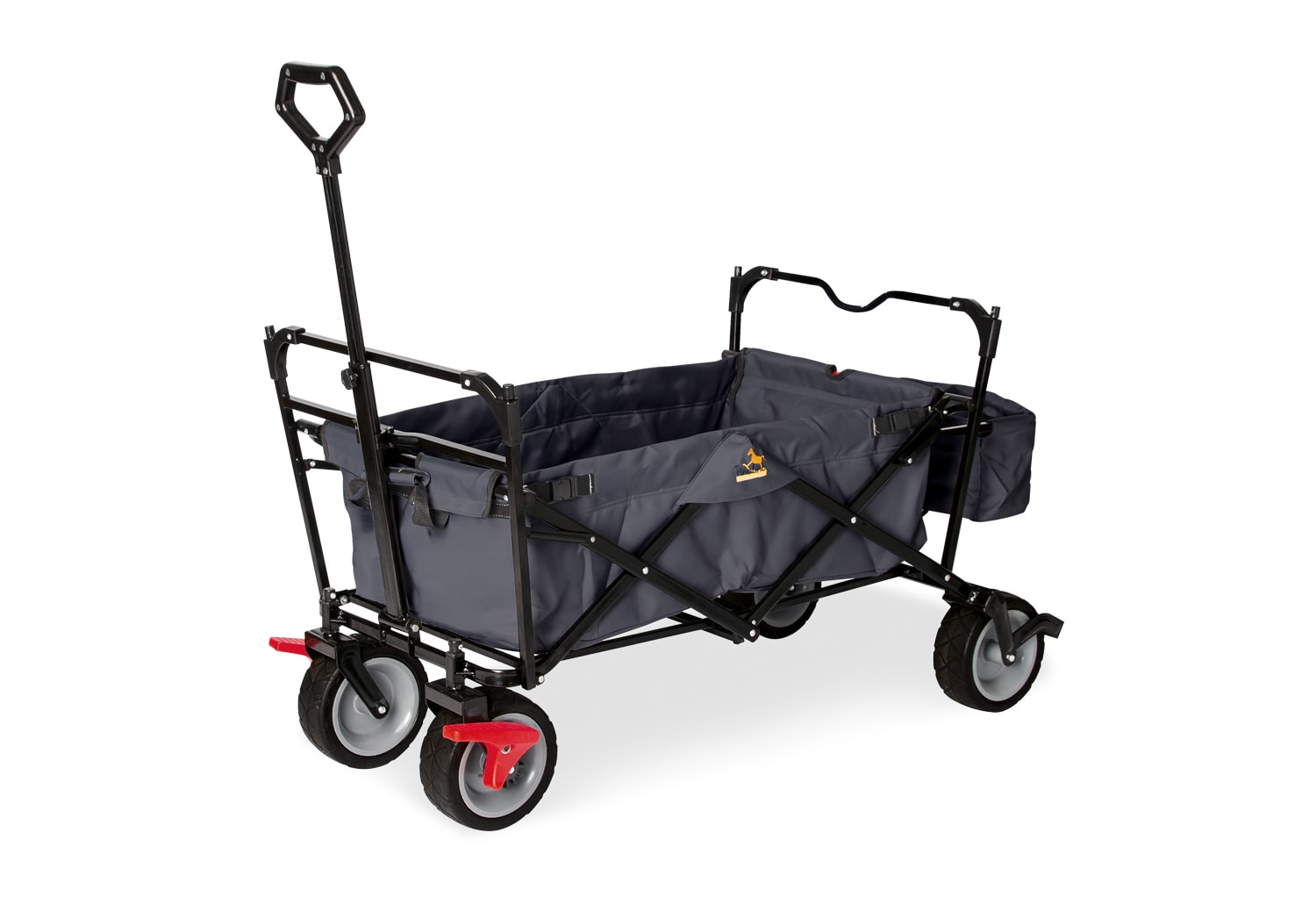 Pinolino Klappbollerwagen 'Paxi dlx' mit Bremse, anthrazit - Bild 1