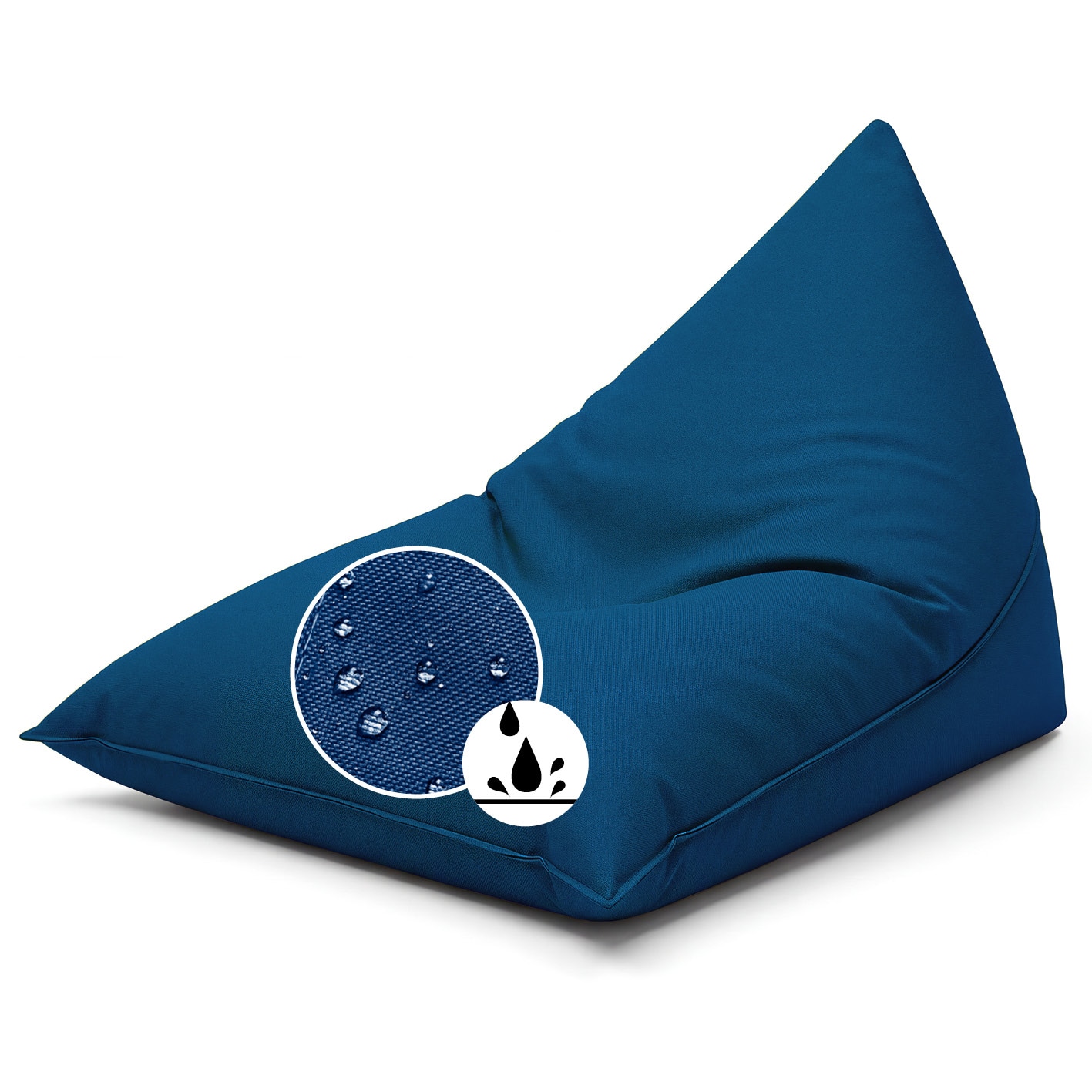 URBANARA Sitzsack 320l dunkelblau Basic-Outdoor - Bild 1