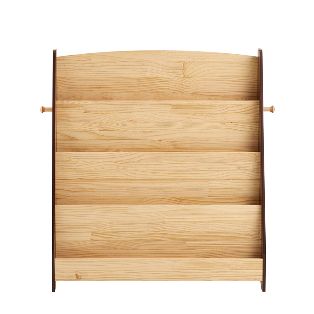 SoBuy Kinderregal mit 4 Fächern Natur 91x30x89cm Nordisch