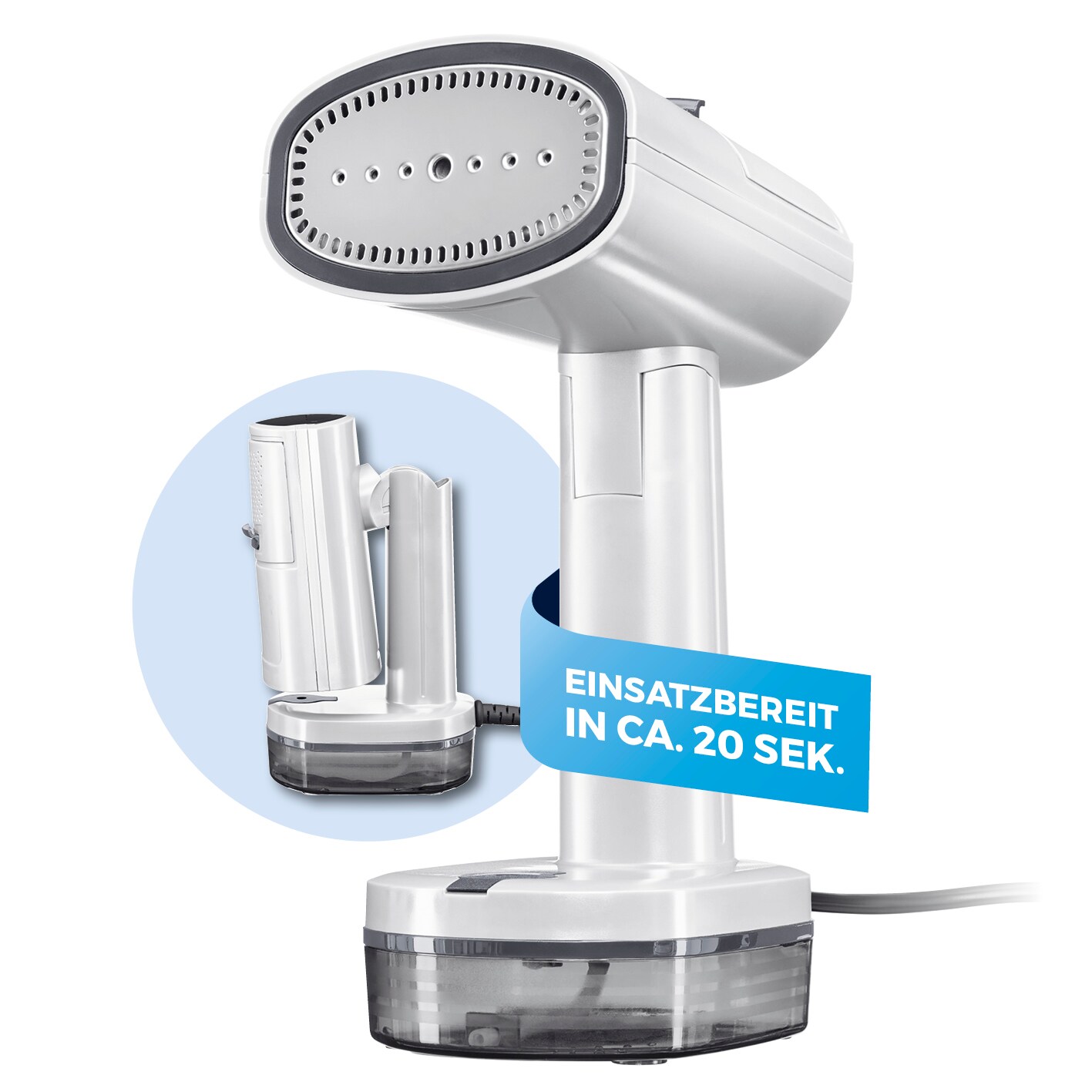 CLEANmaxx Dampfglätter 1500W weiß