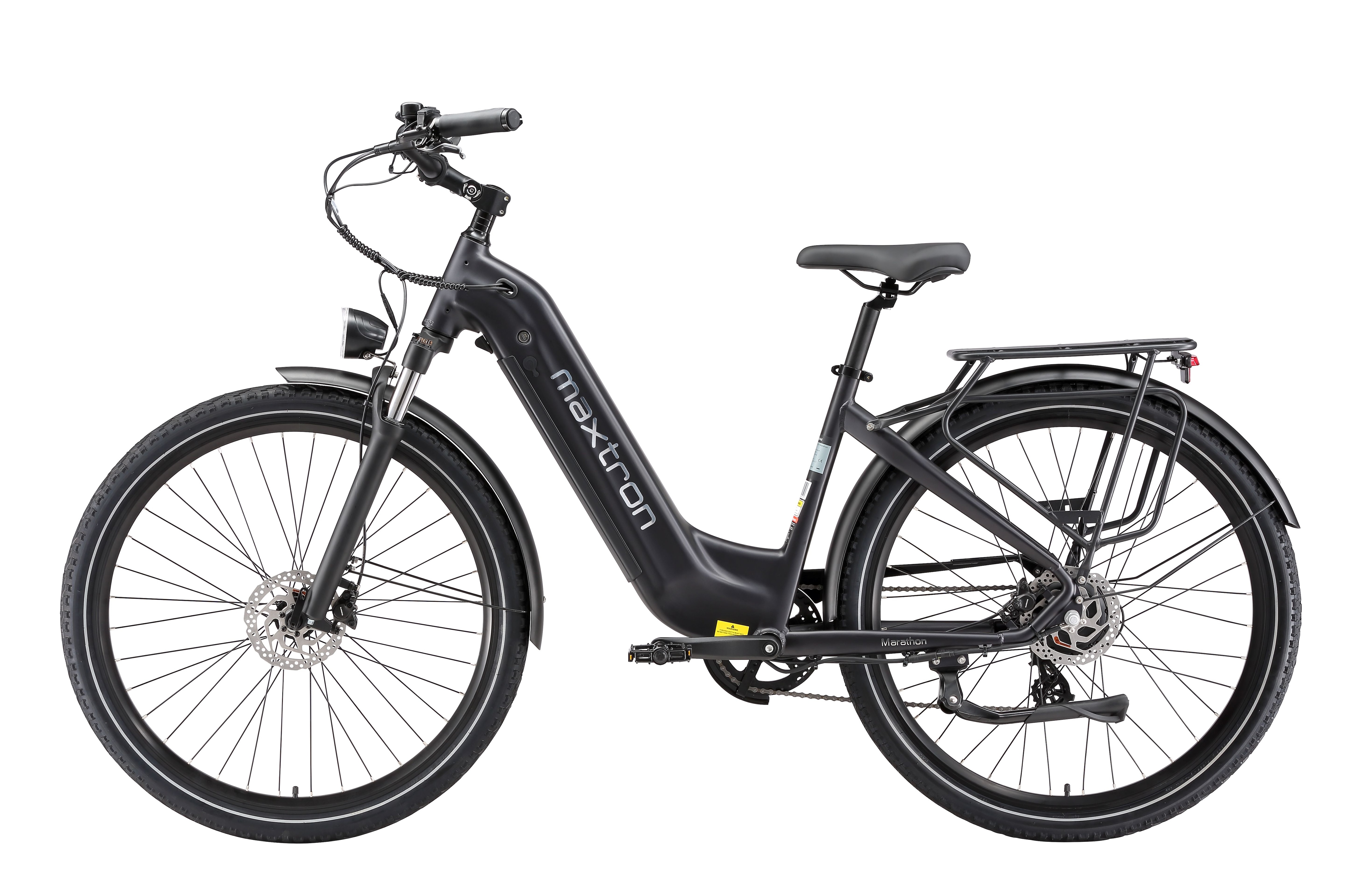 Maxtron Marathon, Trekking E-Bike, unisex, 28" Zoll, schwarz - Bild 1