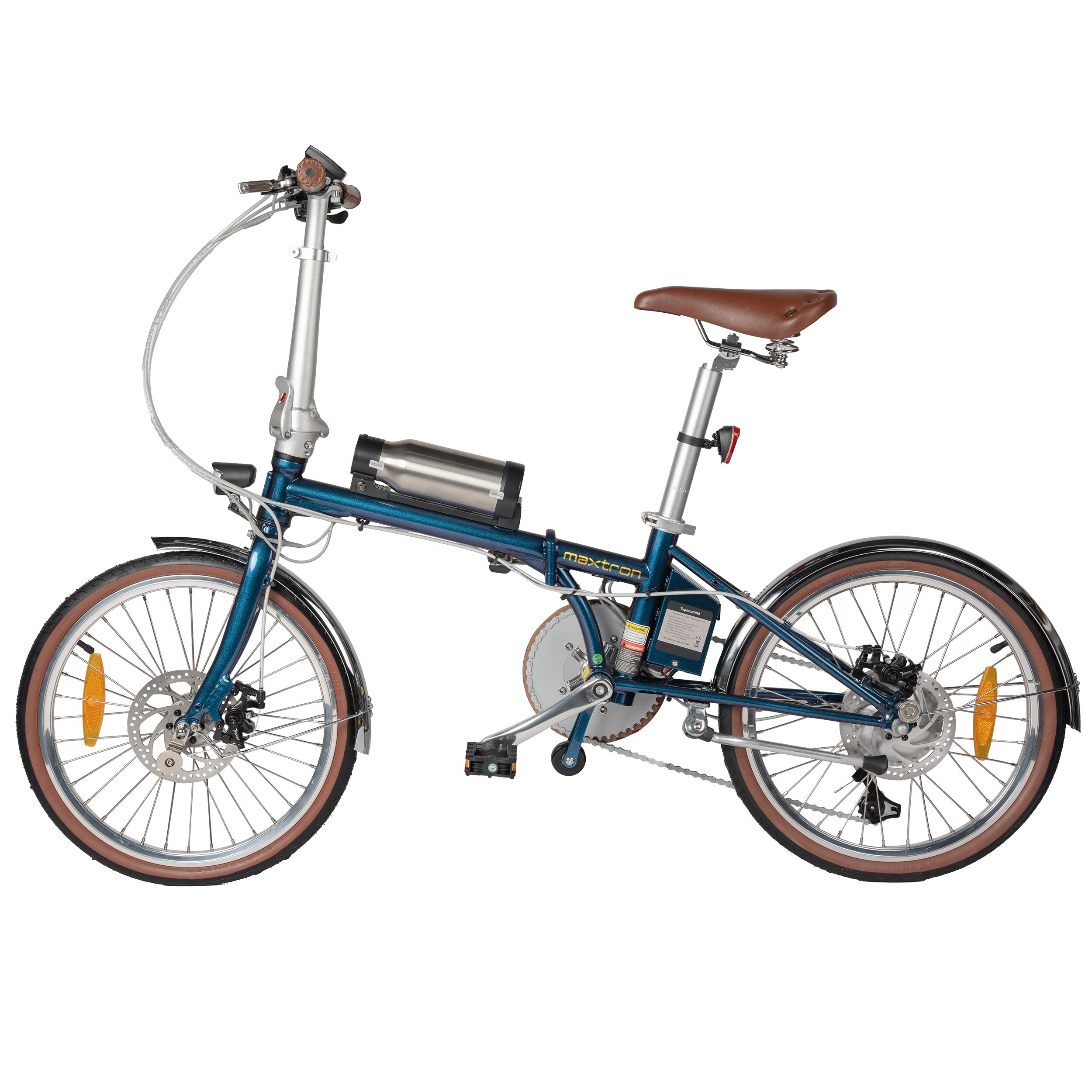 Maxtron Smart20, Falt-E-Bike, Retro-Optik, 20" Zoll, violett - Bild 1