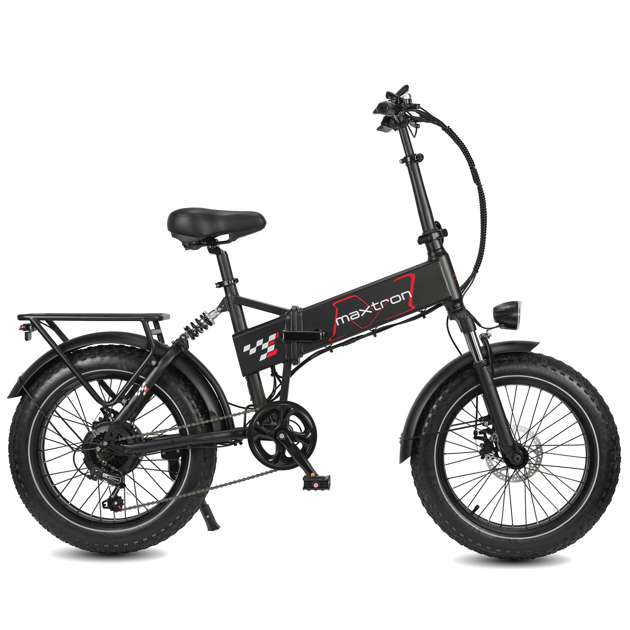Maxtron Polaris, Falt-E-Bike, Off-road E-Bike, 20" Zoll, schwarz - Bild 1
