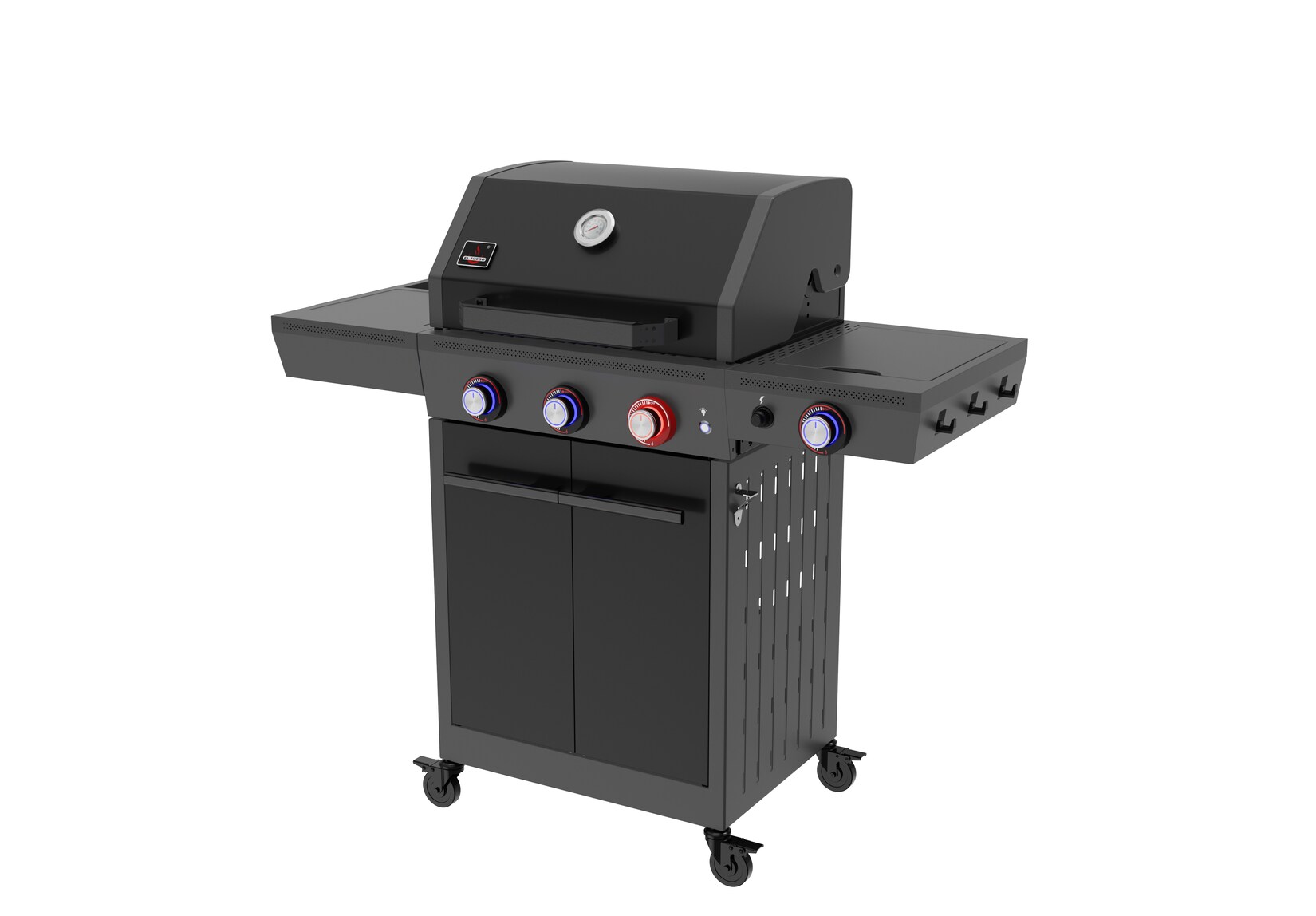 El Fuego® Gasgrill "Key West" 3+1 mit Turbozone