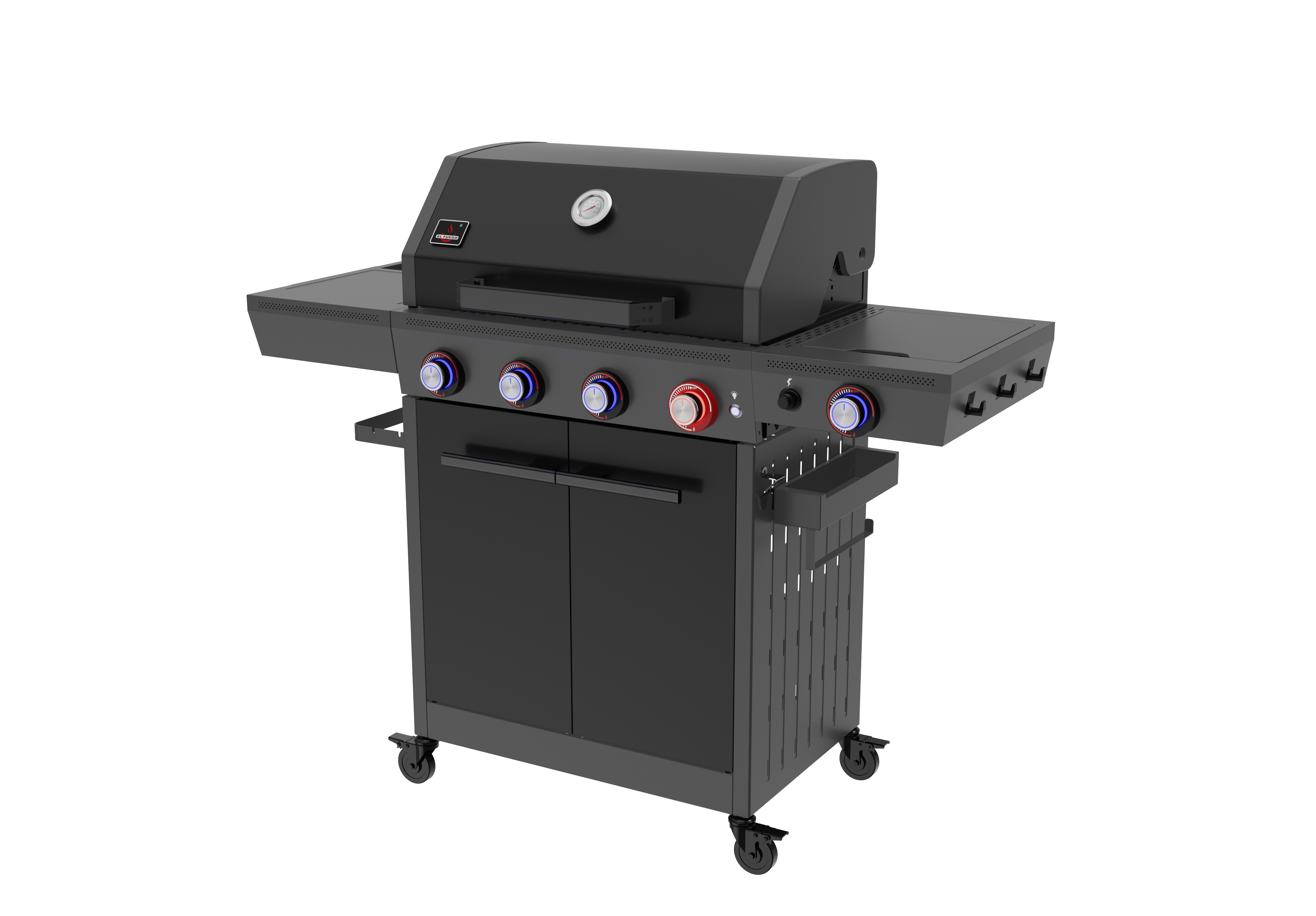 El Fuego&reg; Gasgrill "Key West" 4+1 mit Turbozone - Bild 1
