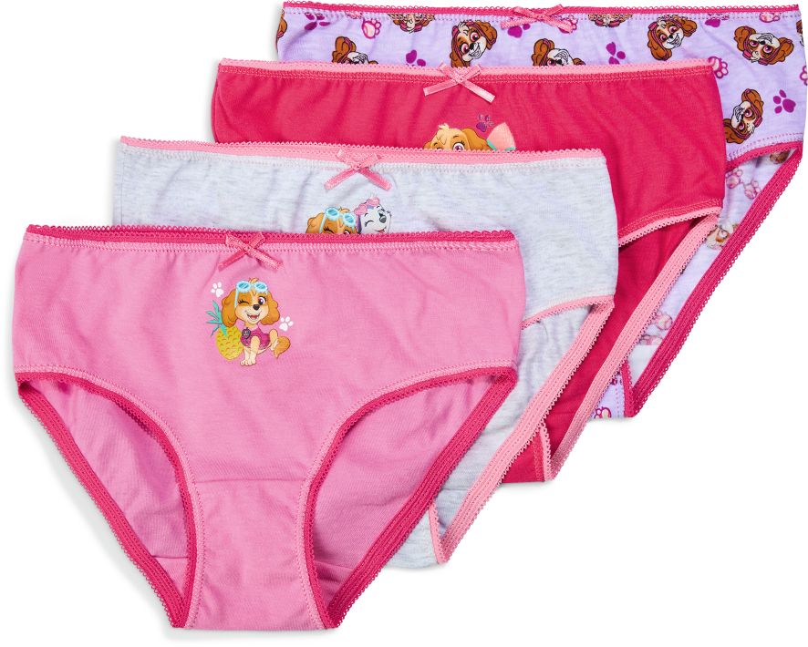 Kinder Slips Paw Patrol M&auml;dchen - 4 ST, Gr. 98/104 - Bild 1