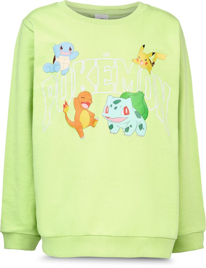 Jungen Sweatshirt, gr&uuml;n POKEMON 110/116 - Bild 1