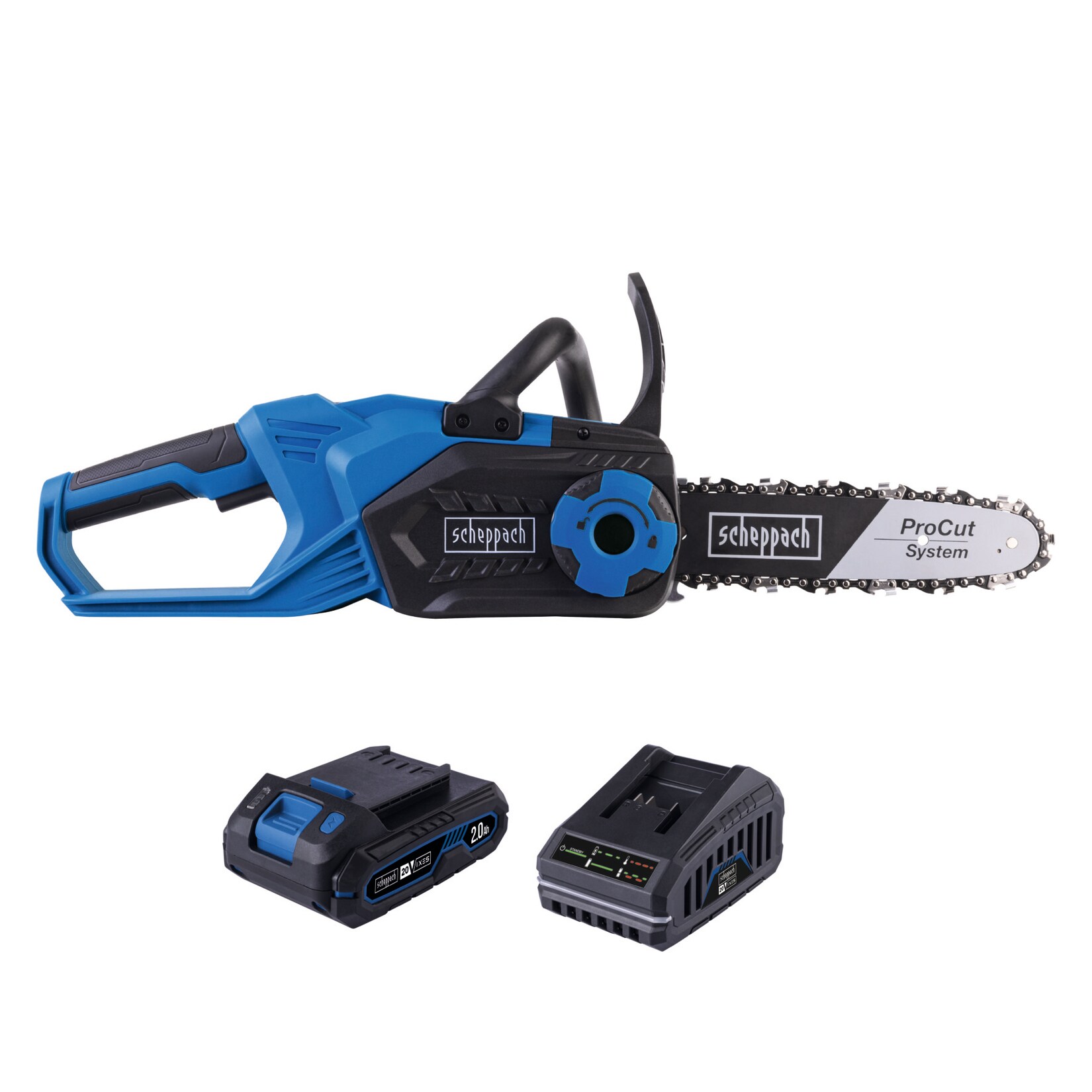 Scheppach Akku-Kettensäge C-CS254-X - SET S