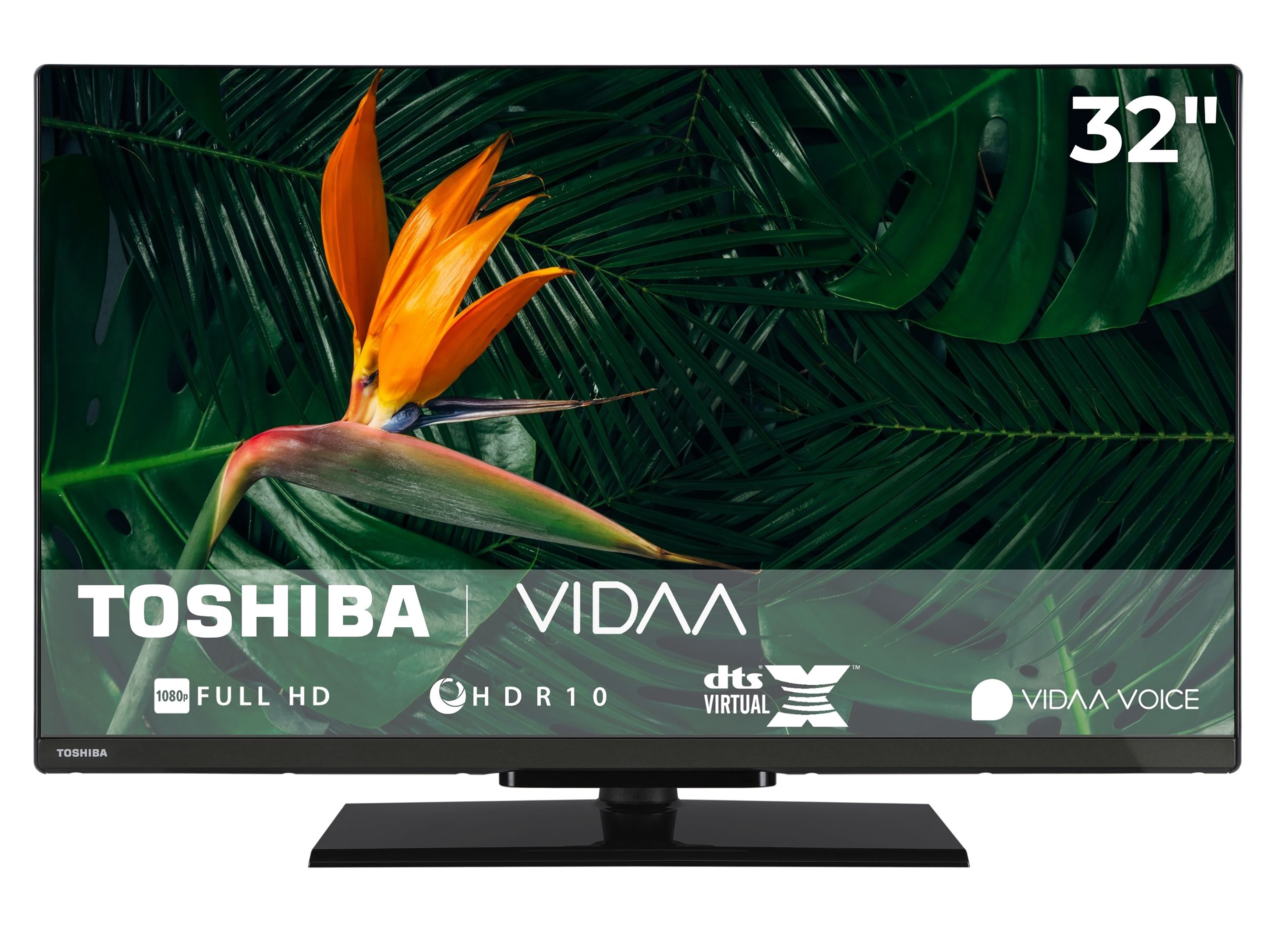 Toshiba 32LV3F63DA Fernseher 32 Zoll Smart TV VIDAA Full HD HDR TV mit Triple-Tuner, LED TV (2026) - Bild 1