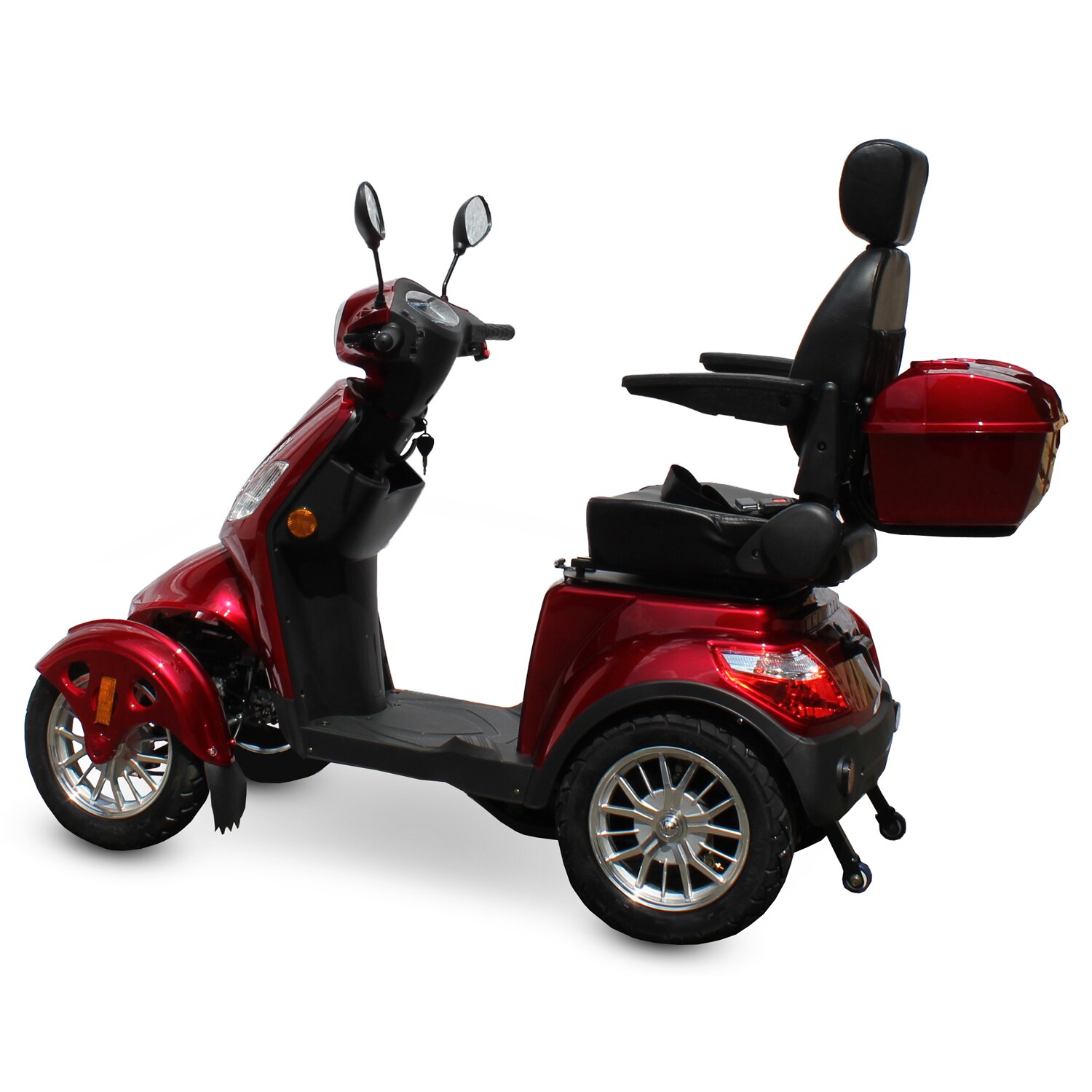 ECO ENGEL 525 Rot 20 Ah Li-Io Akku Herausnehmbar, Seniorenmobil