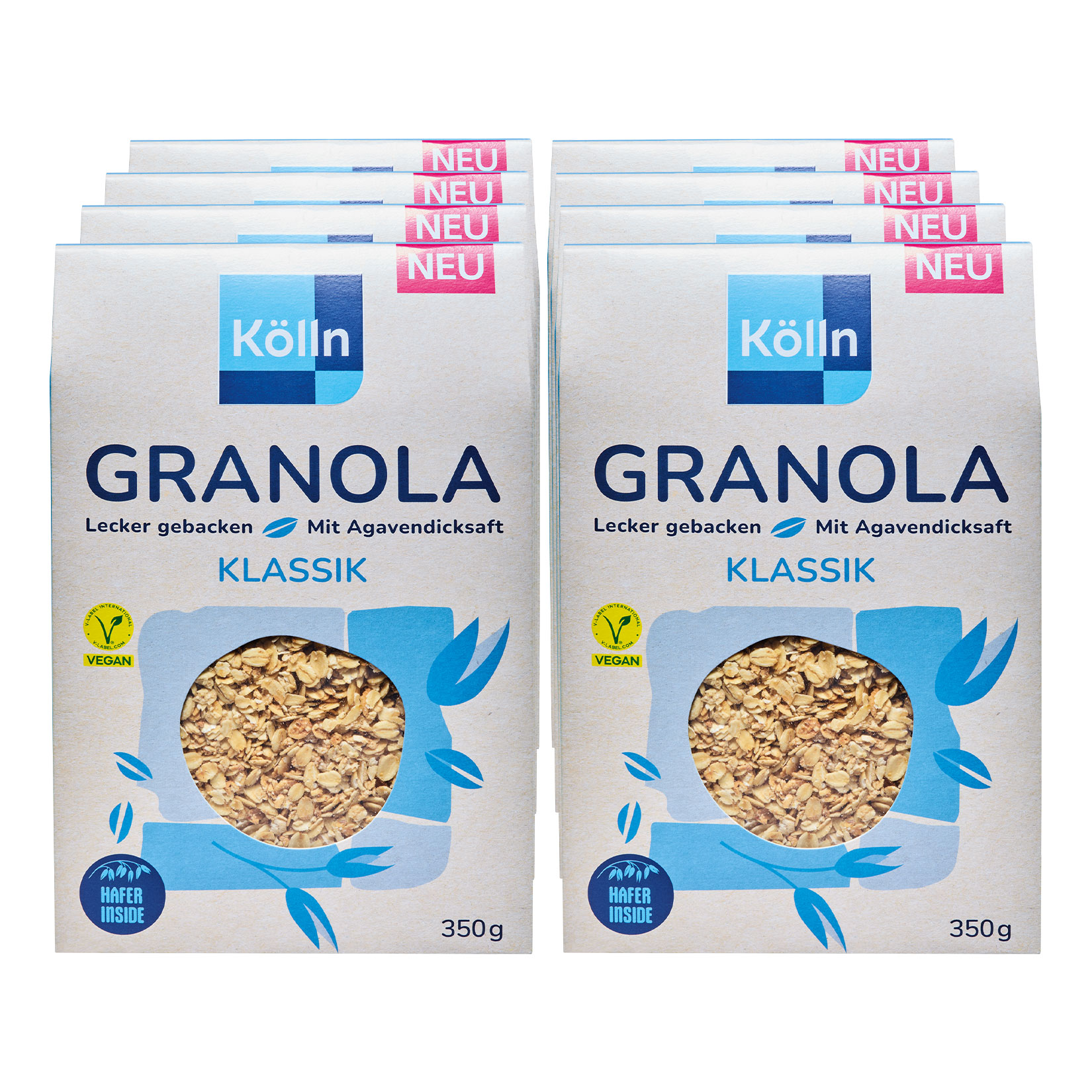 Koelln Granola Klassik 350 g, 8er Pack - Bild 1