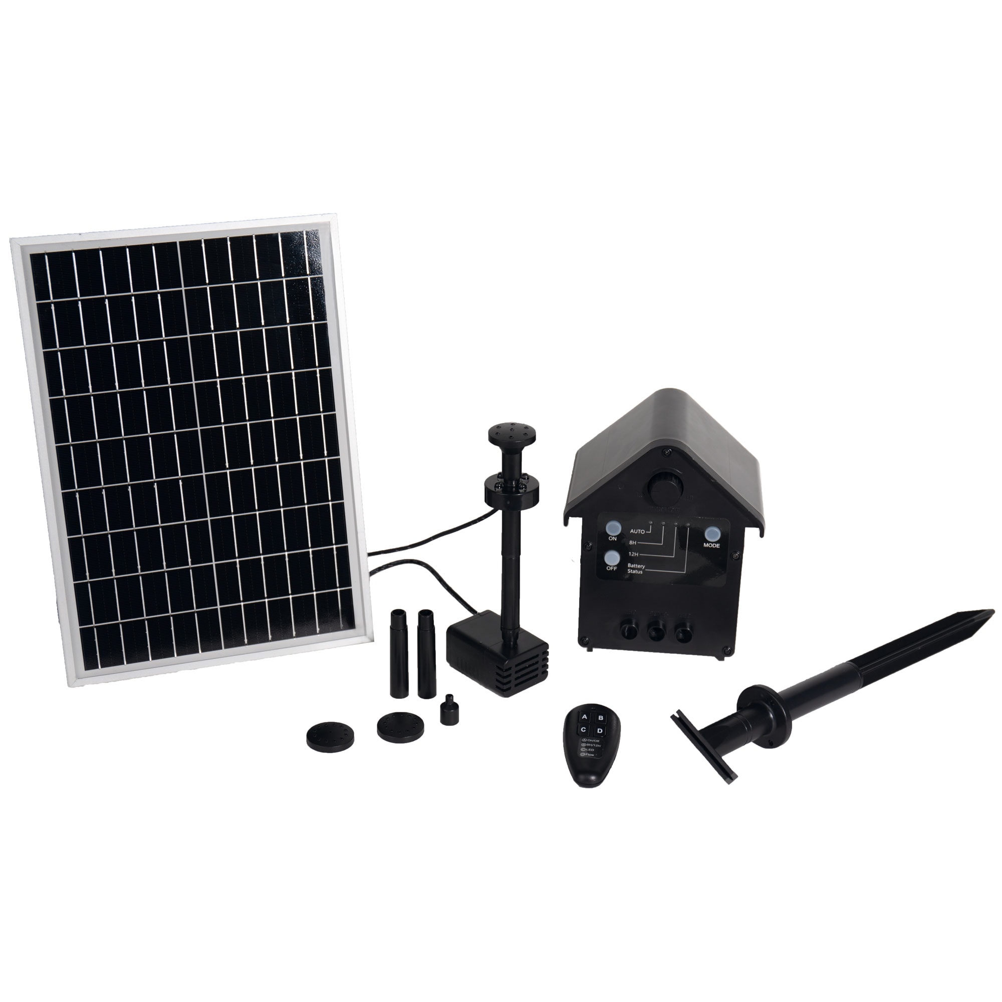 T.I.P. Solar-Teichpumen-Set SPS 300/9, inklsuive LED-Beleuchtung f&uuml;r tolle Effekte - Bild 1