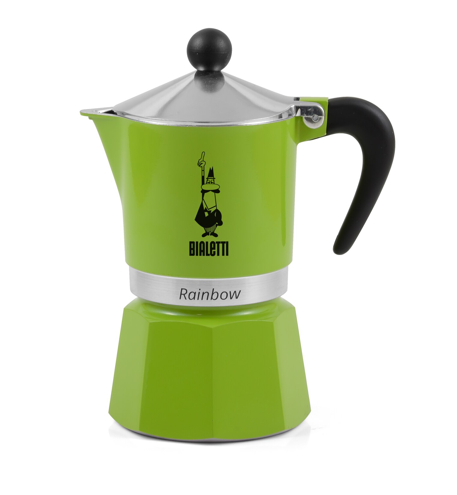 Espressokocher Rainbow 6 Tassen grün