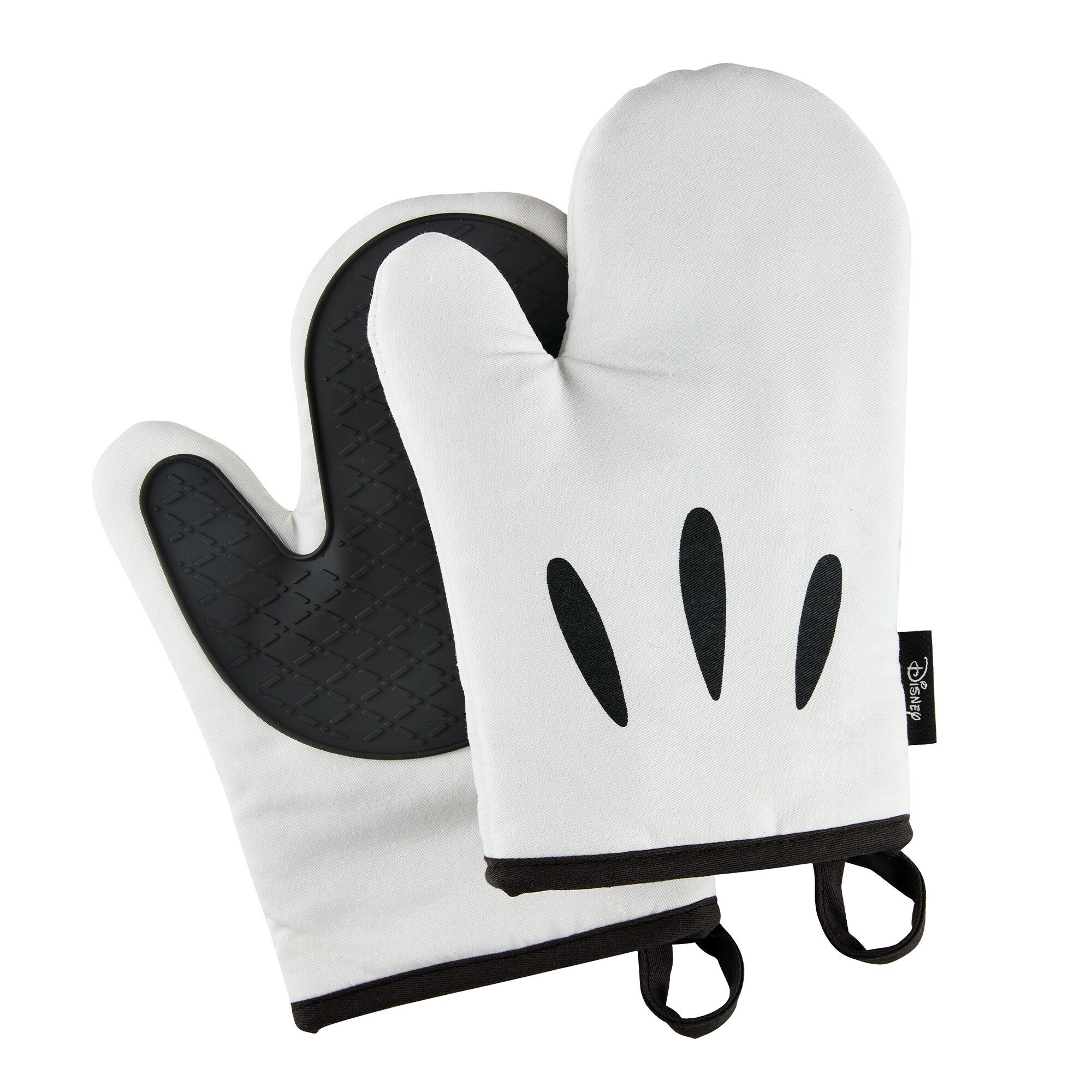 Prestige x Disney Monochrome 2-tlg. Ofenhandschuh-Set wei&szlig; - Bild 1
