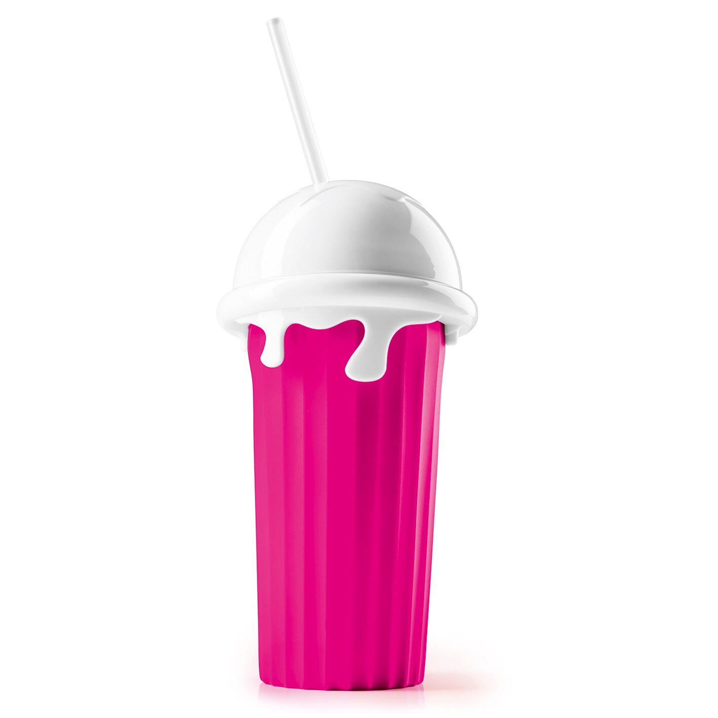 Slushy Ice Maker  rosa/weiß
