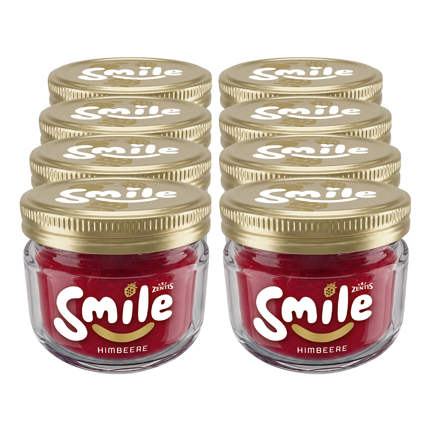 Zentis Smile Himbee Fruchtaufstrich 230 g, 8er Pack - Bild 1