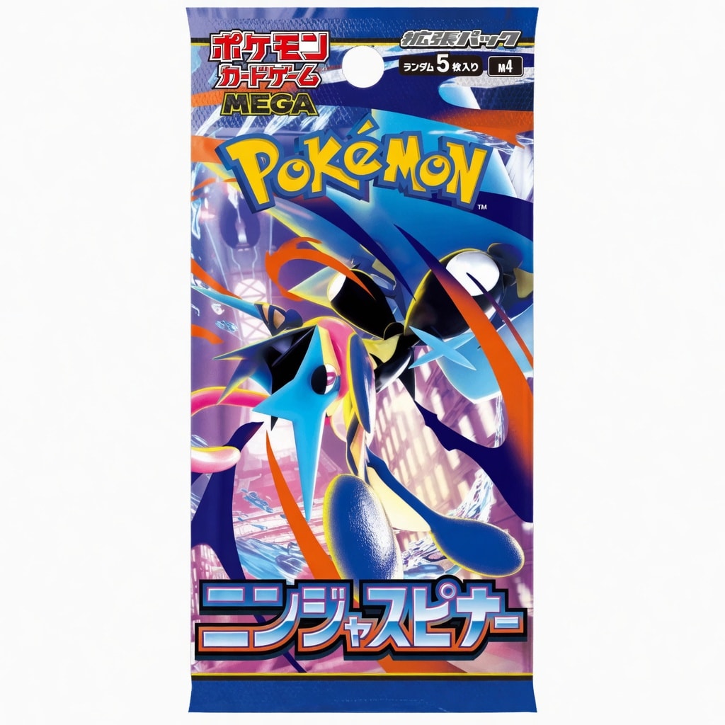 Pok&eacute;mon TCG Ninja Spinner Booster Display Kor. (M4) - Bild 1