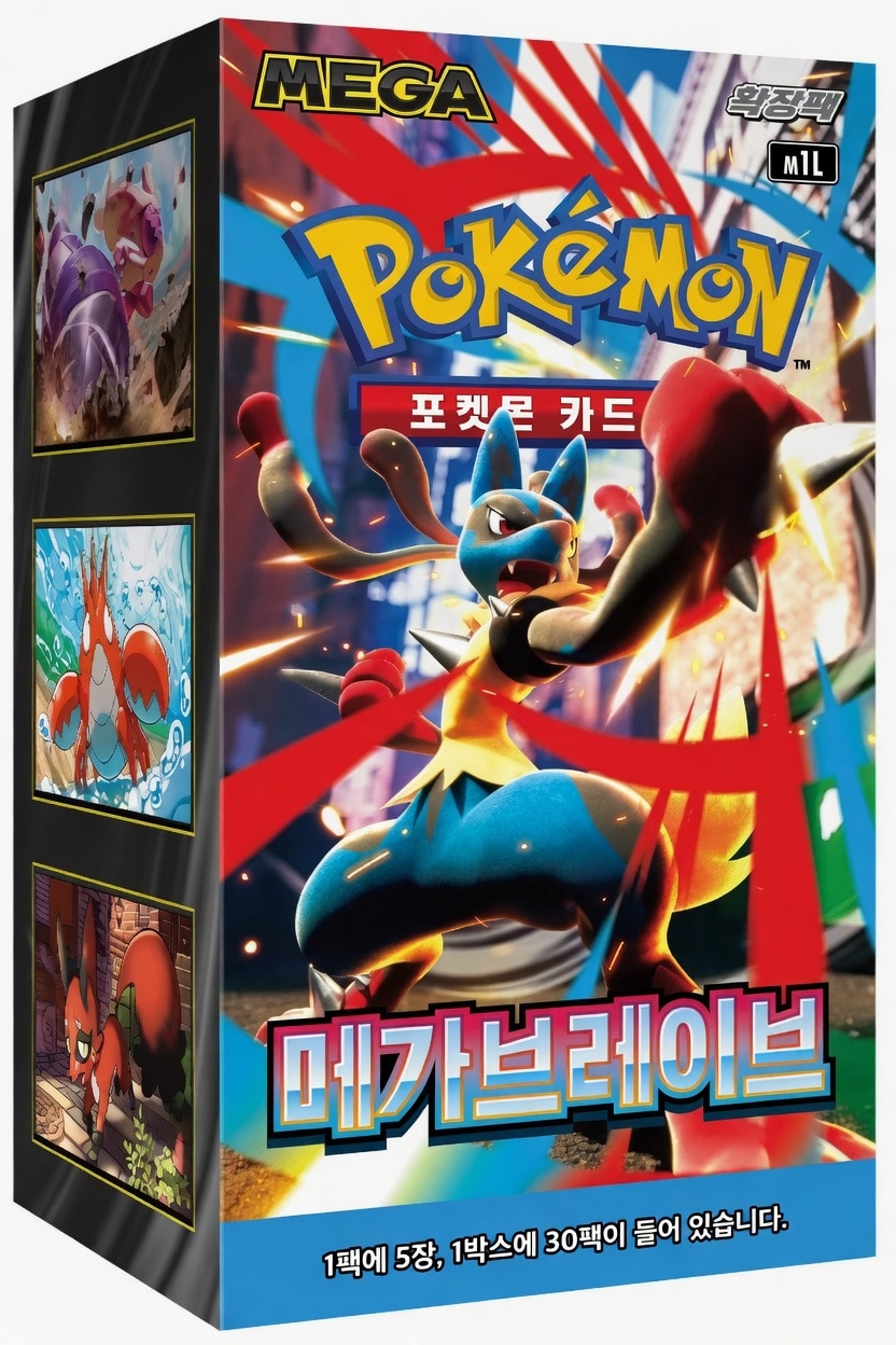 Pok&eacute;mon TCG Mega Brave Booster Display Kor. (M1L) - Bild 1