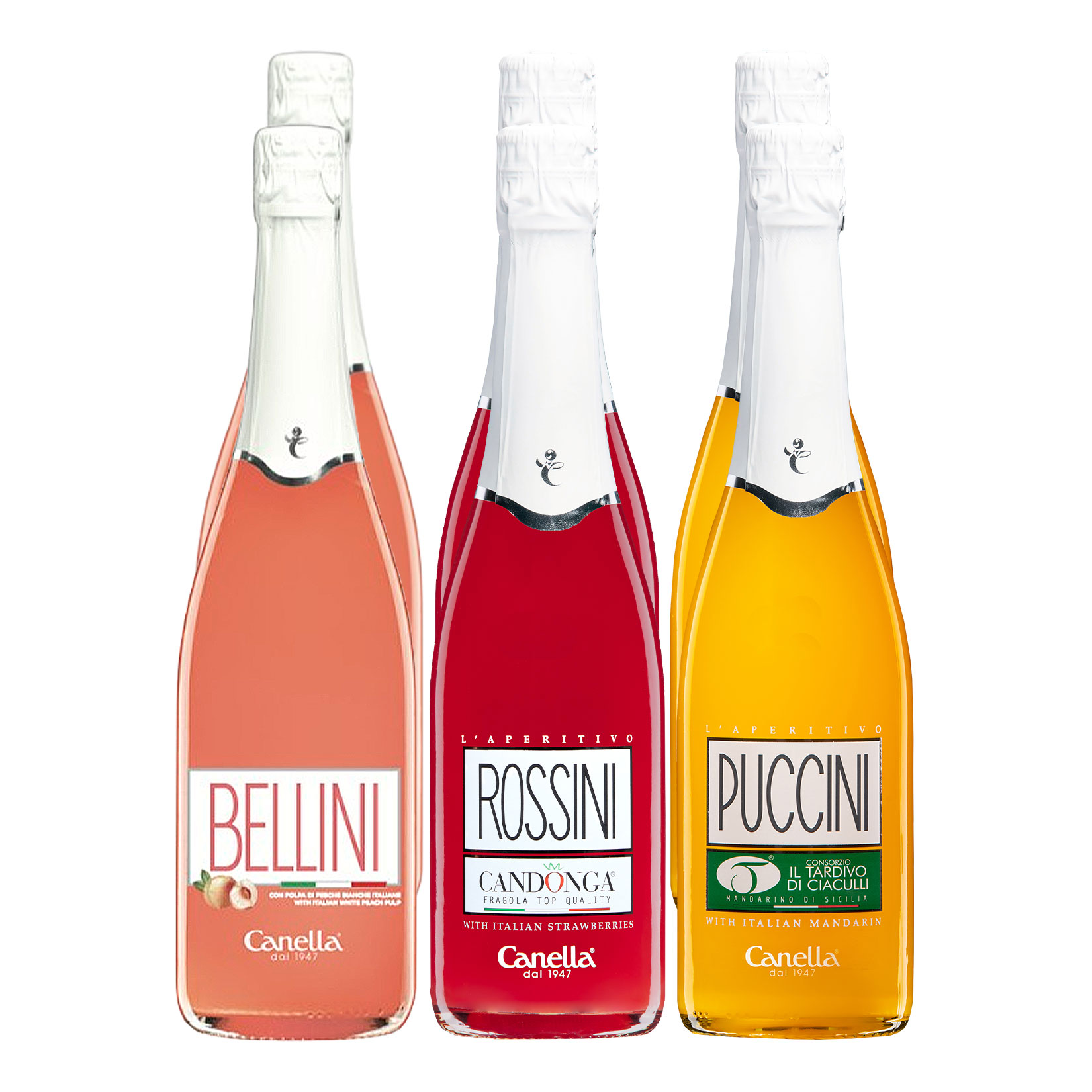 Canella Weinpaket Aperitvo Fruchtexplosion 5,0 % vol 6 x 0,75 Liter - Bild 1