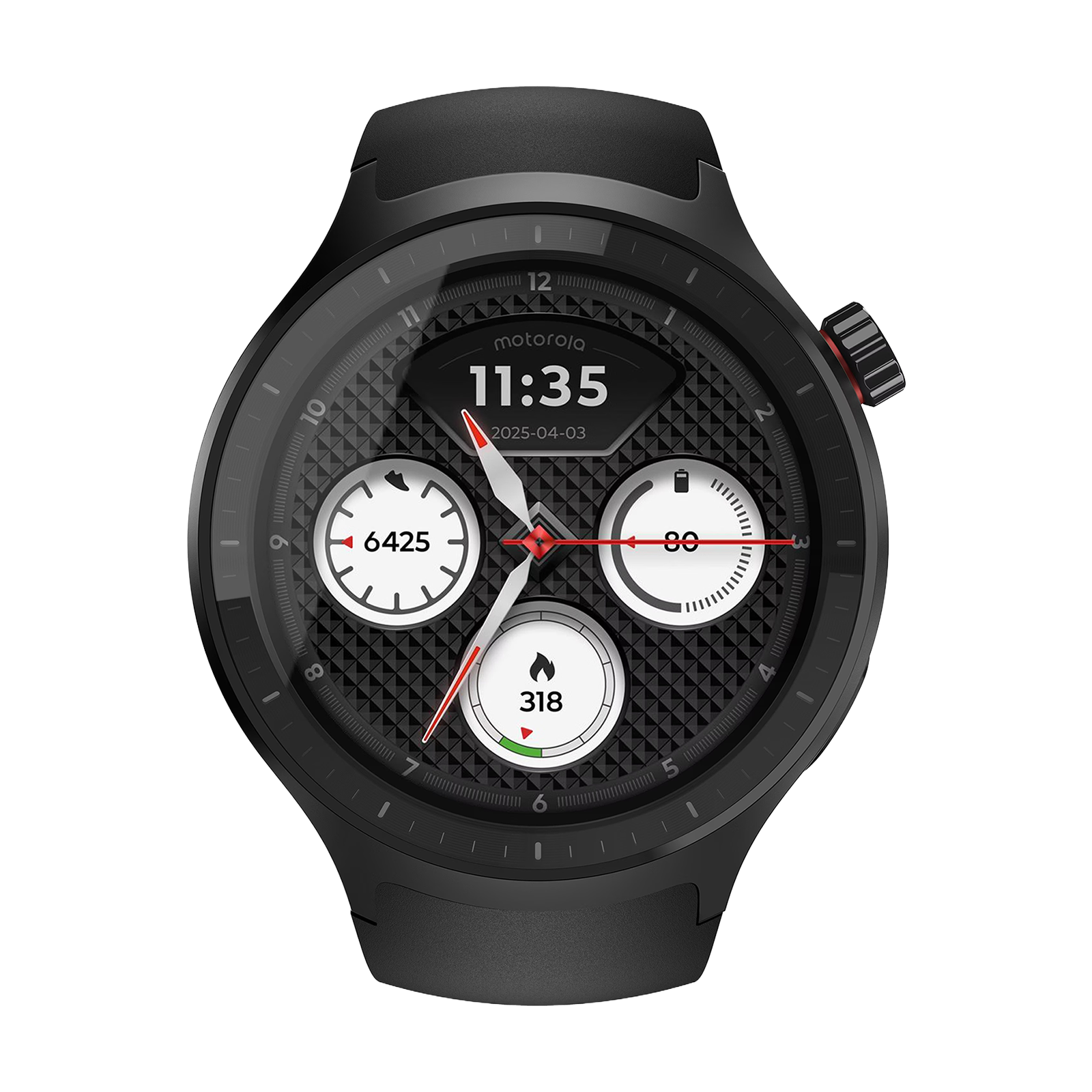 Motorola Moto Watch 2 Schwarz - Bild 1